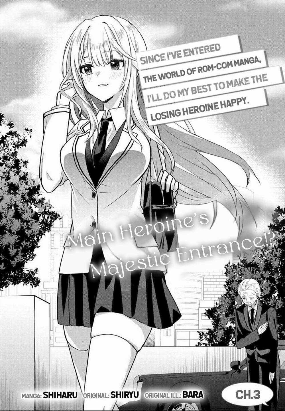 Since I’ve Entered the World of Romantic Comedy Manga, I’ll Do My Best to Make the Losing Heroine Happy. Chapter 3.1 trang 3