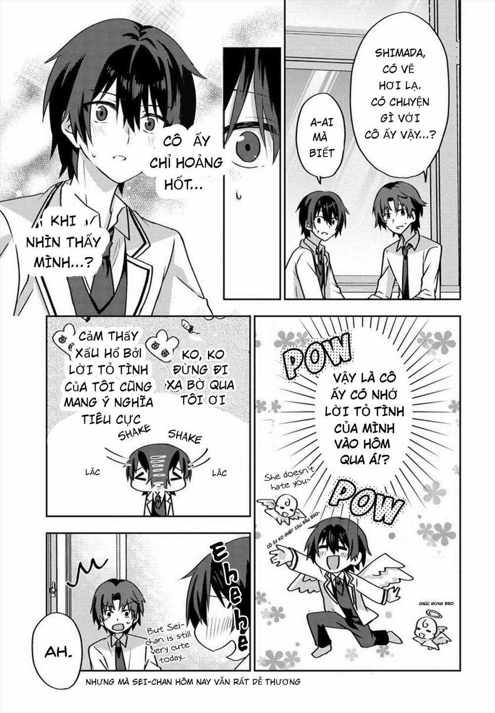 Since I’ve Entered the World of Romantic Comedy Manga, I’ll Do My Best to Make the Losing Heroine Happy. Chapter 3.2 trang 8