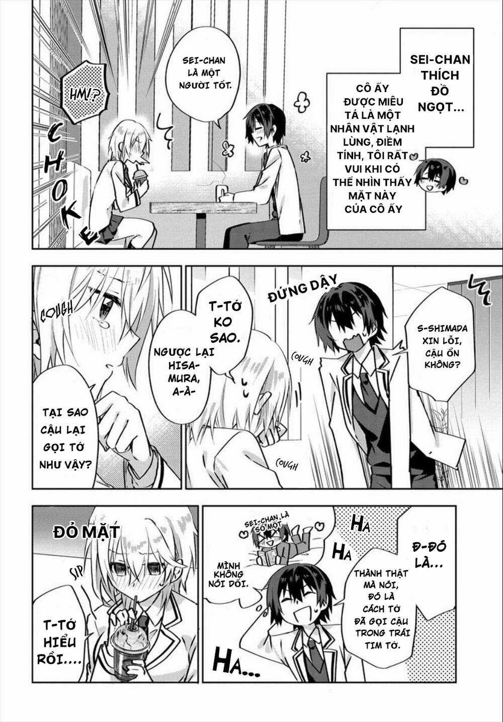 Since I’ve Entered the World of Romantic Comedy Manga, I’ll Do My Best to Make the Losing Heroine Happy. Chapter 4.1 trang 4