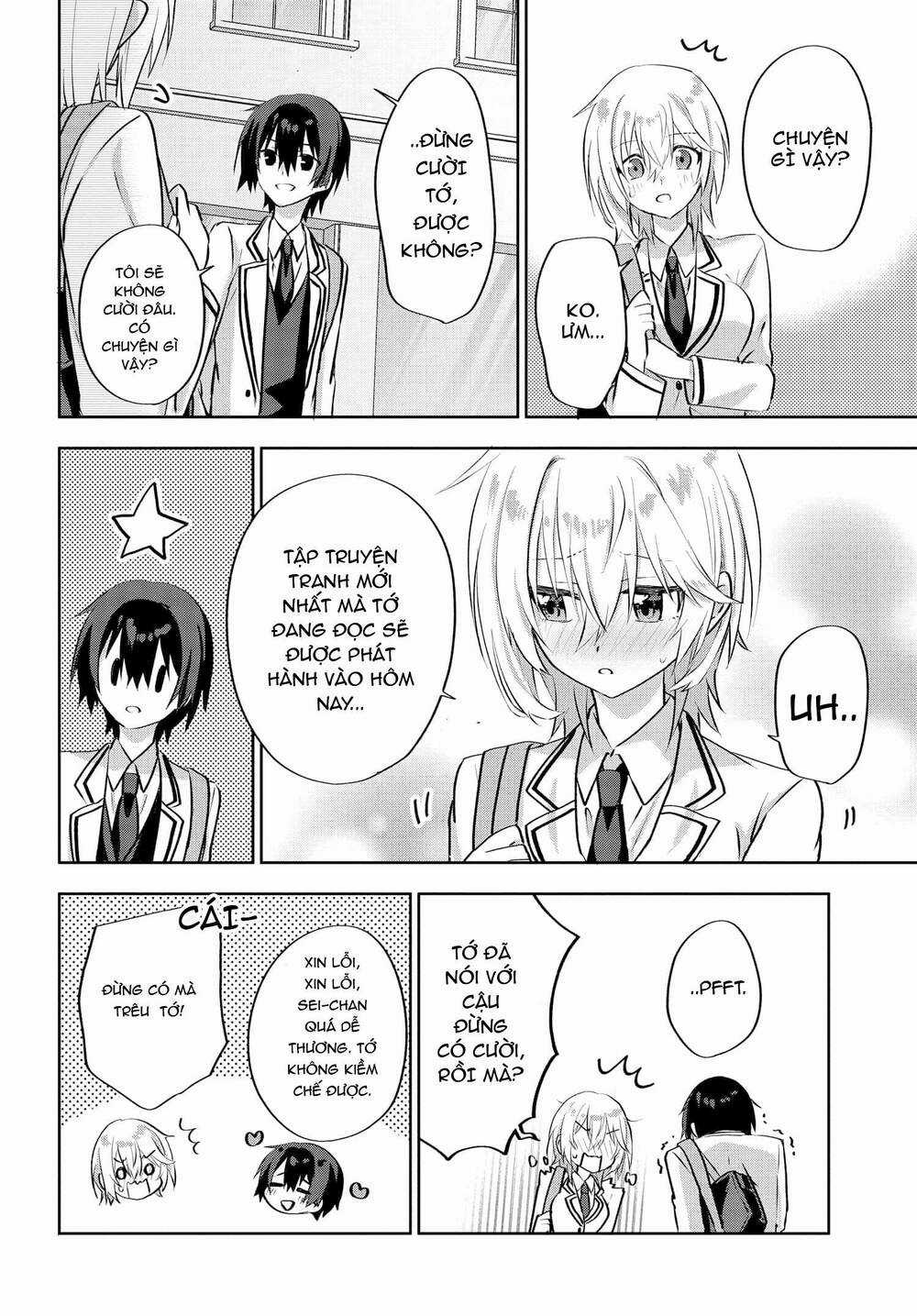 Since I’ve Entered the World of Romantic Comedy Manga, I’ll Do My Best to Make the Losing Heroine Happy. Chapter 4.2 trang 10