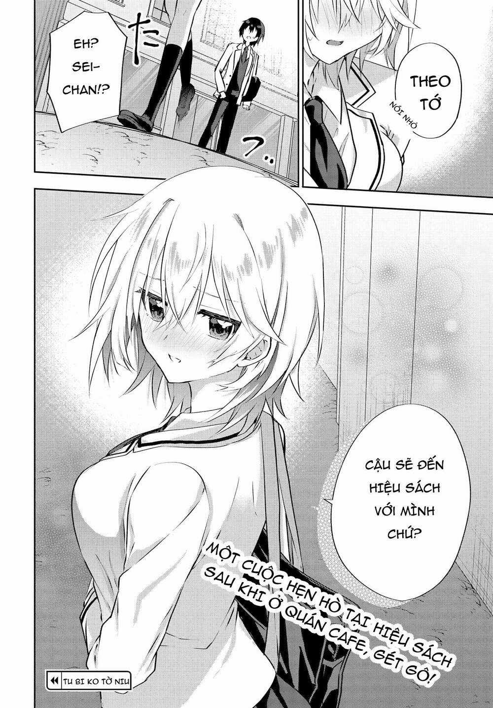 Since I’ve Entered the World of Romantic Comedy Manga, I’ll Do My Best to Make the Losing Heroine Happy. Chapter 4.2 trang 12