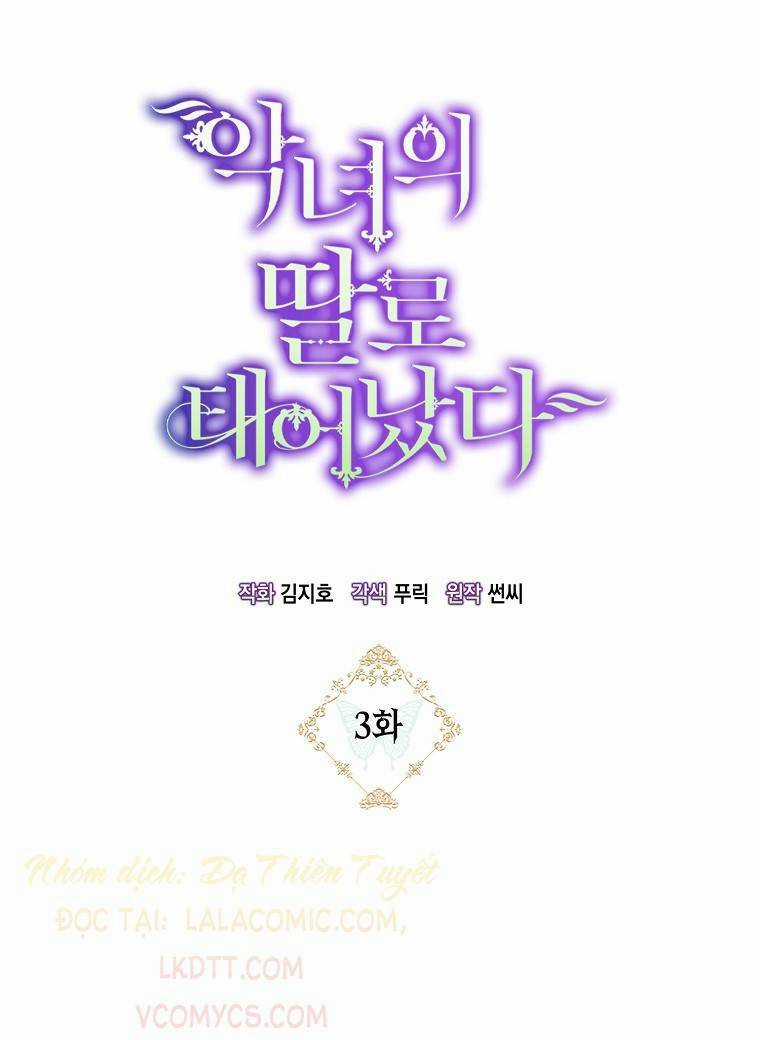 Sinh Ra Làm Con Gái Ác Nữ Chapter 3 trang 3