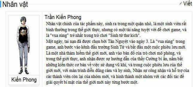 Sinh Tử Thư Kích Chapter 11.5 trang 19