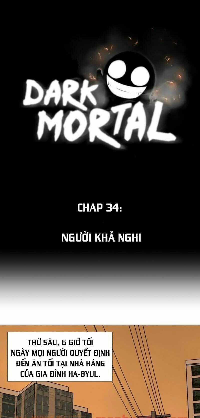 Sinh Vật Đen Tối Chapter 34 trang 1