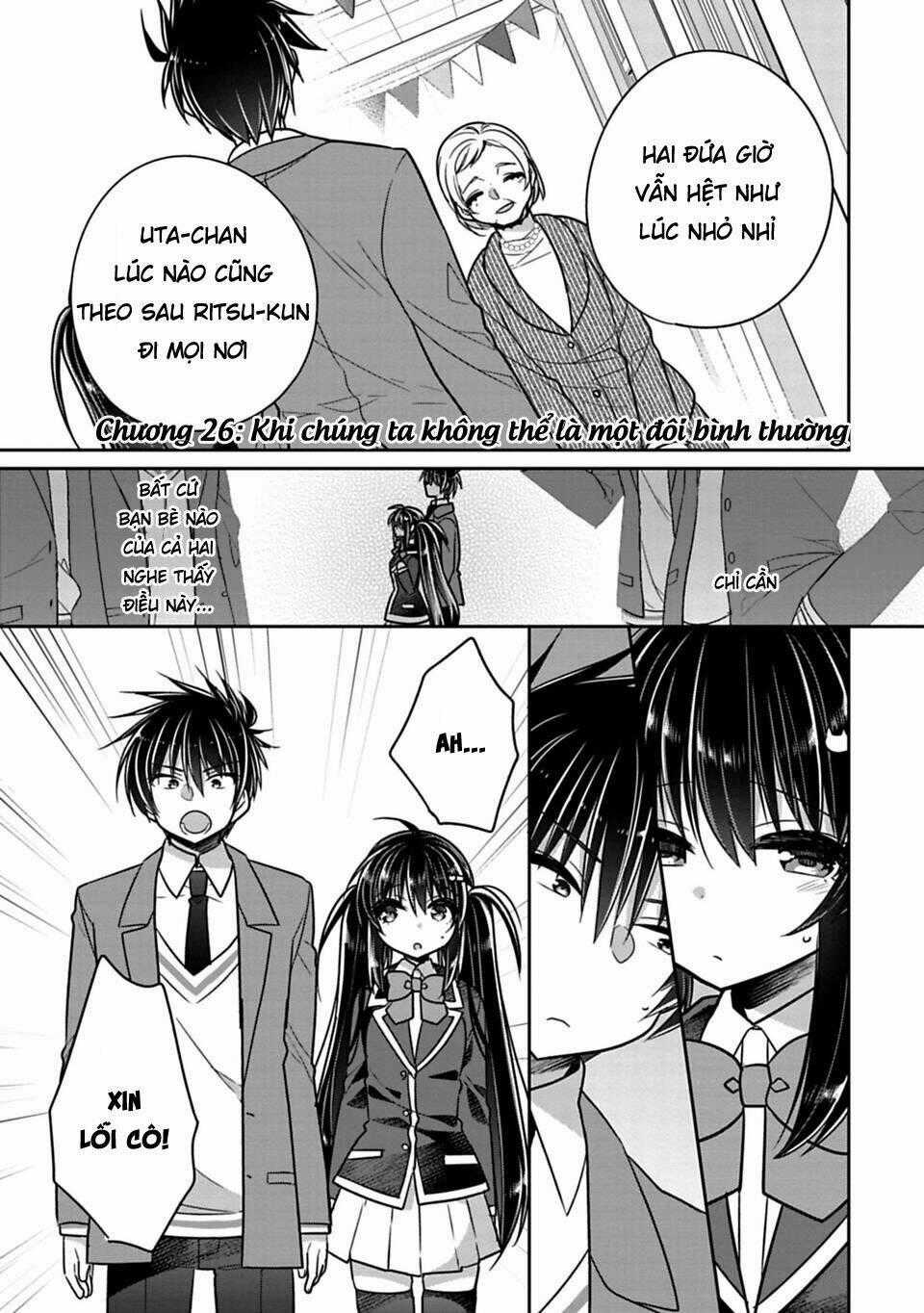 Siscon Ani To Brocon Imouto Ga Shoujiki Ni Nattara Chapter 26 trang 1