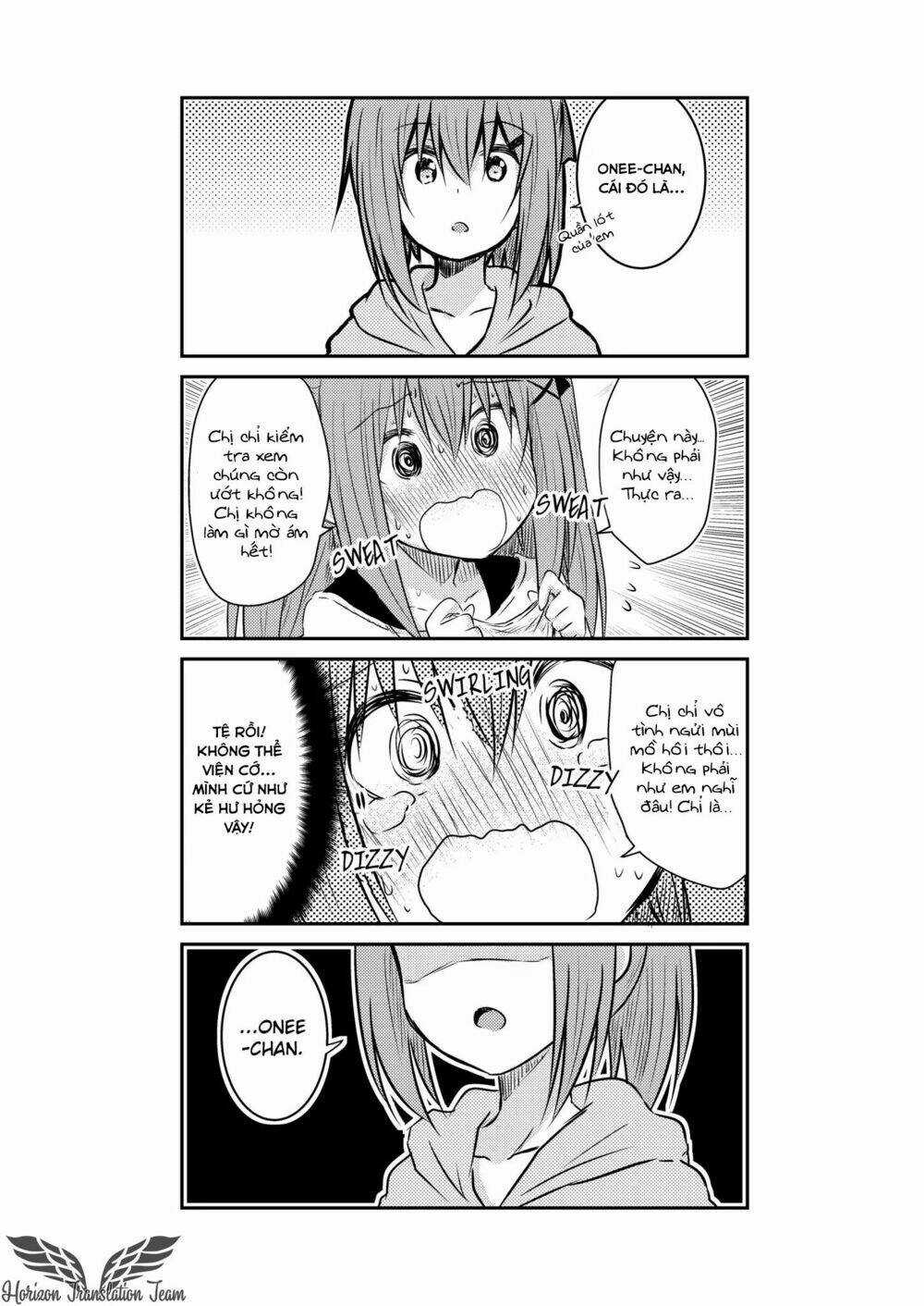 Siscon Onee-Chan To Ki Ni Shinai Imouto No Shimai Yuri Manga Okiba Chapter 1 trang 2