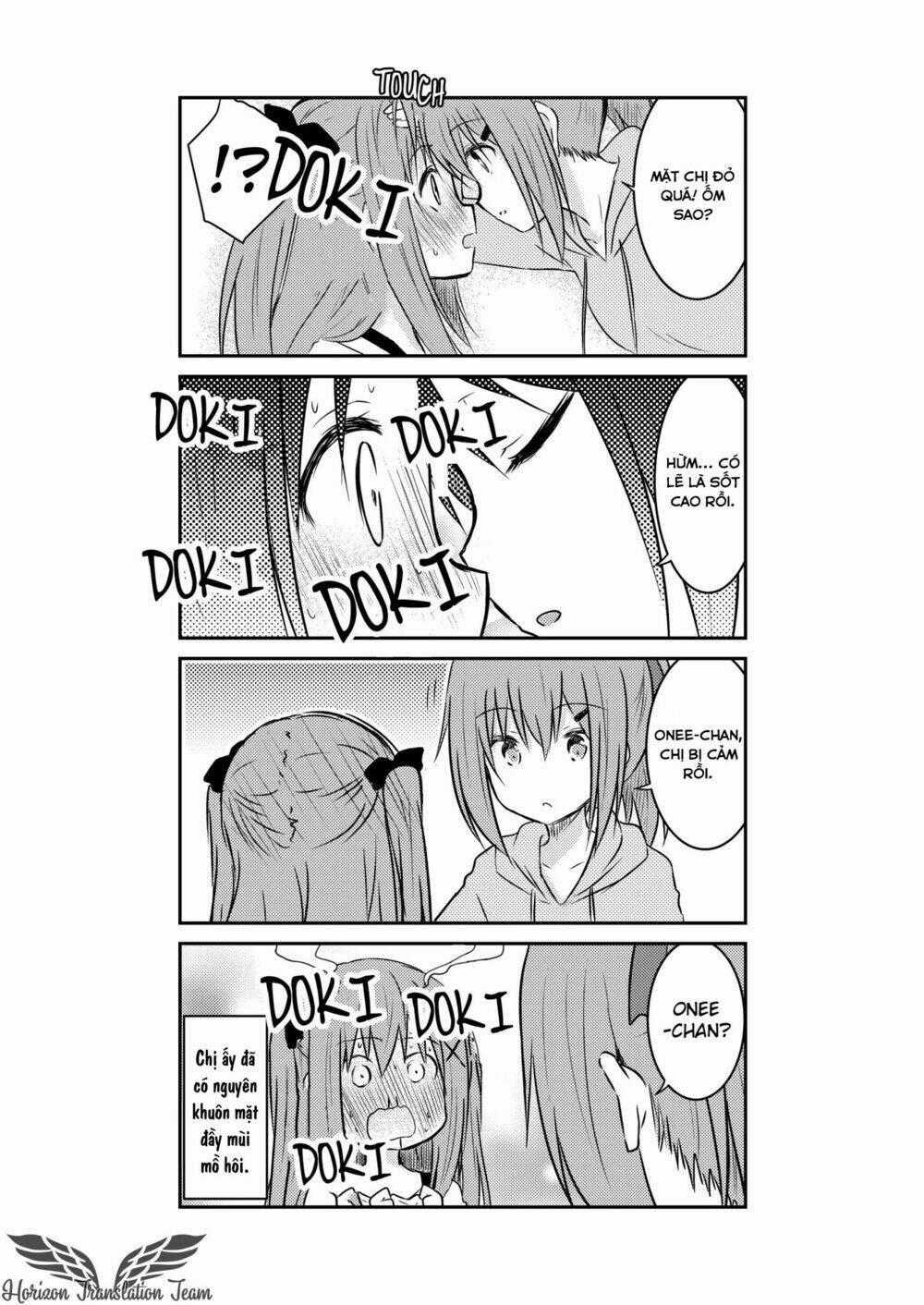 Siscon Onee-Chan To Ki Ni Shinai Imouto No Shimai Yuri Manga Okiba Chapter 1 trang 3