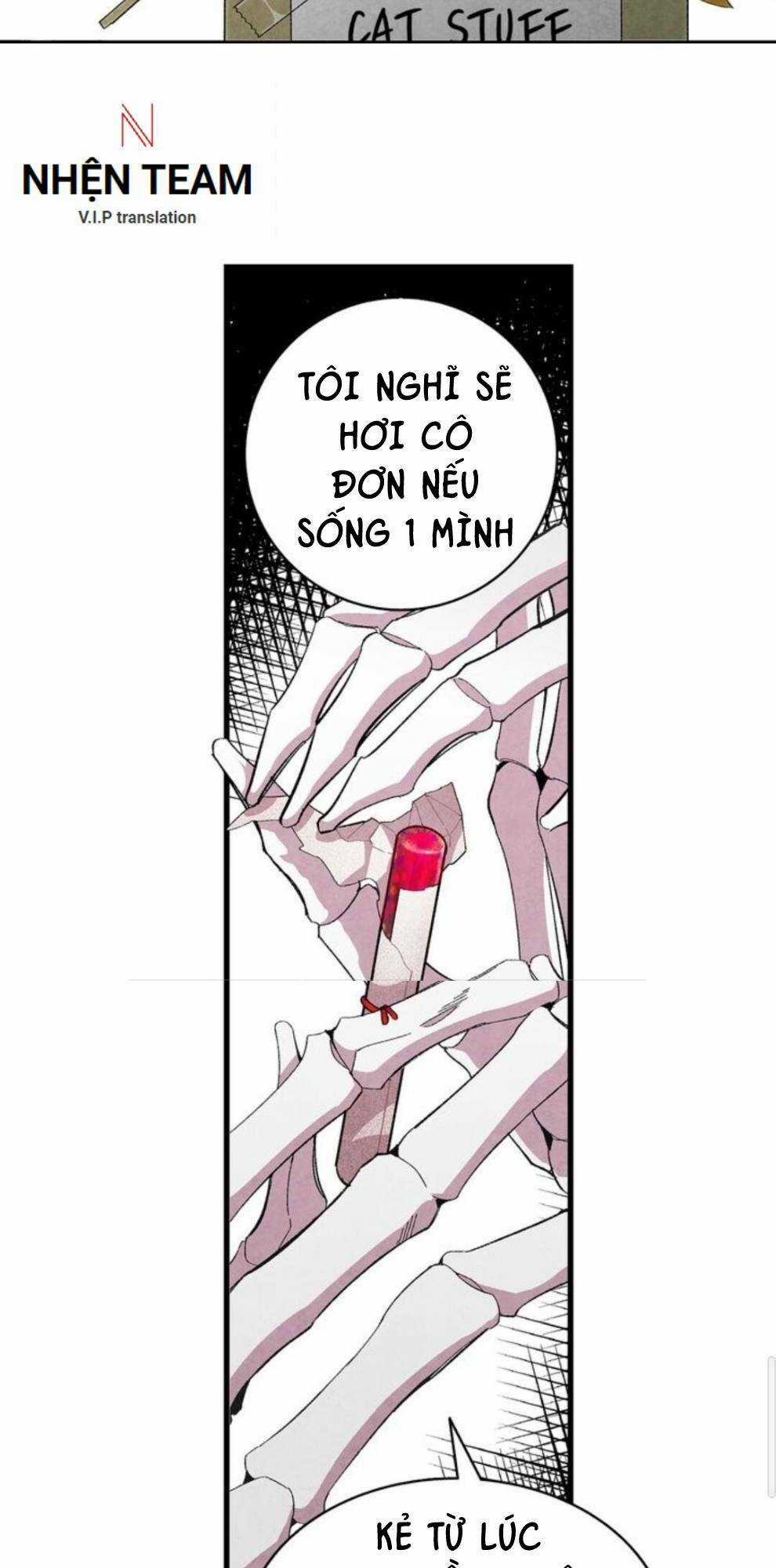 Skeleton Bất Đắt Dĩ Trở Thành Bố Của Bé Mèo Con Chapter 1 trang 16