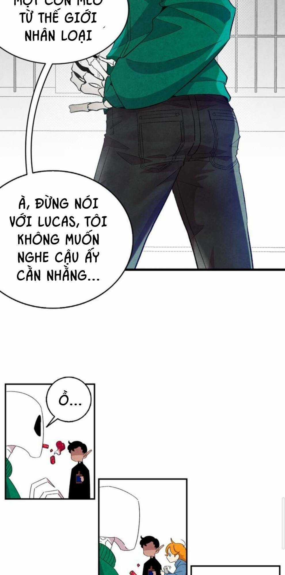 Skeleton Bất Đắt Dĩ Trở Thành Bố Của Bé Mèo Con Chapter 1 trang 18