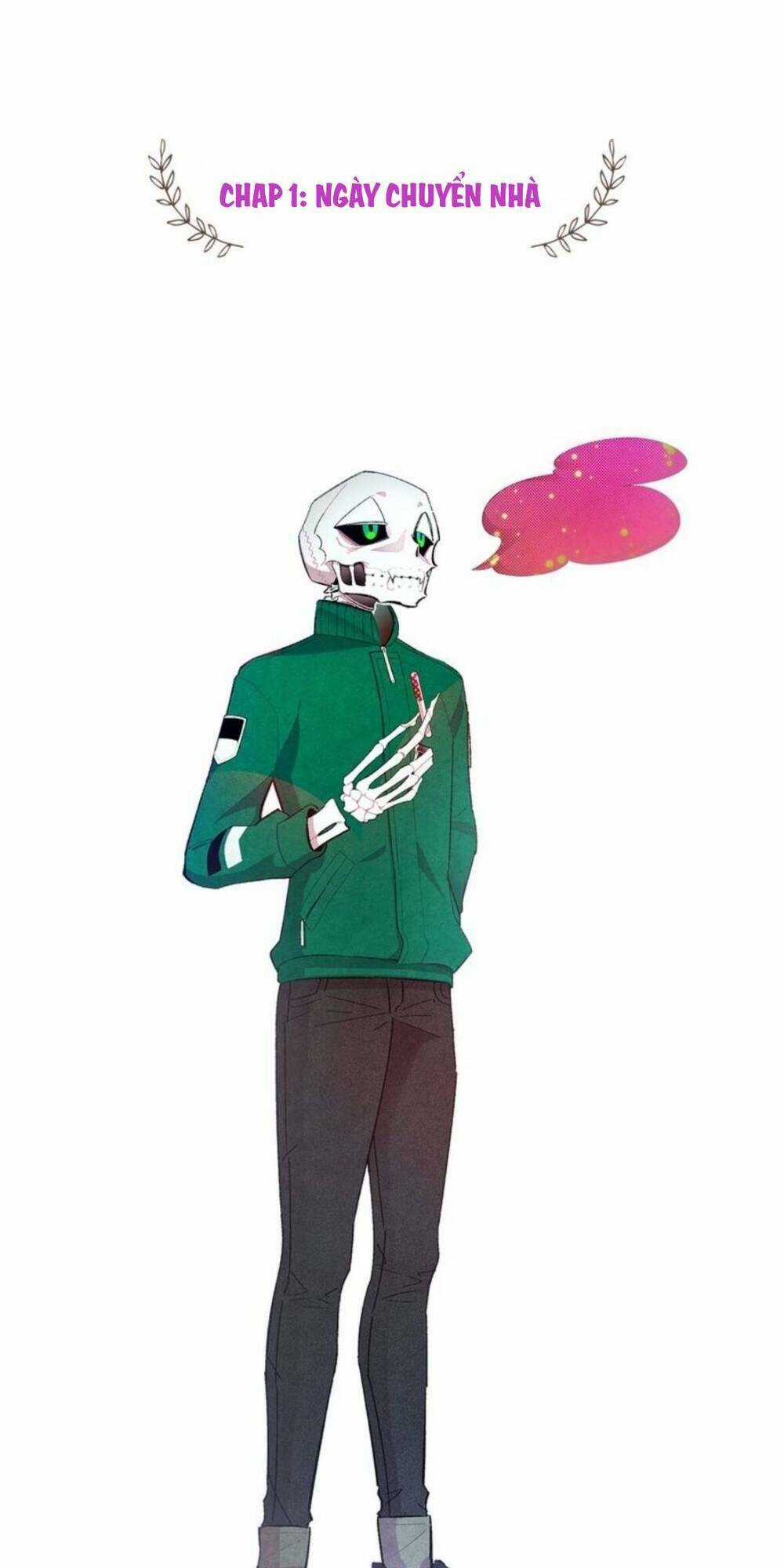 Skeleton Bất Đắt Dĩ Trở Thành Bố Của Bé Mèo Con Chapter 1 trang 39