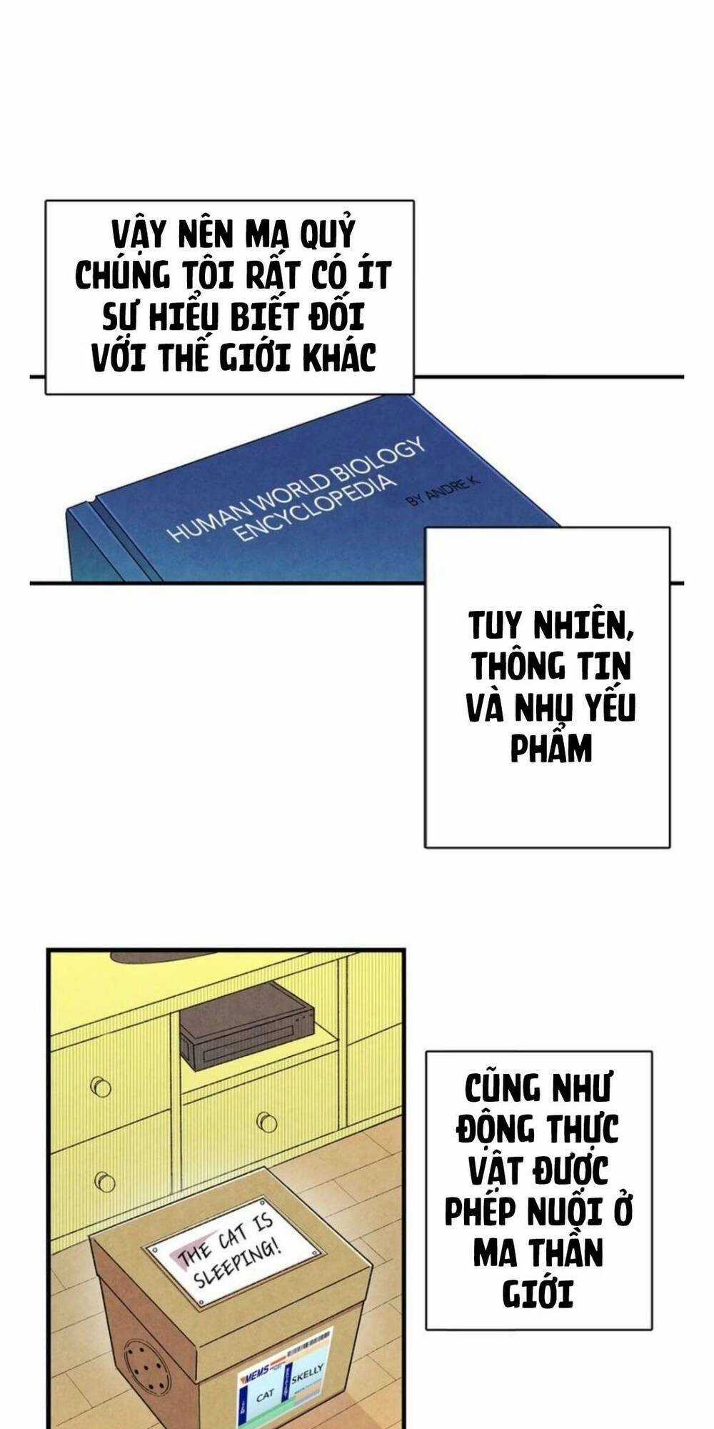 Skeleton Bất Đắt Dĩ Trở Thành Bố Của Bé Mèo Con Chapter 1 trang 41