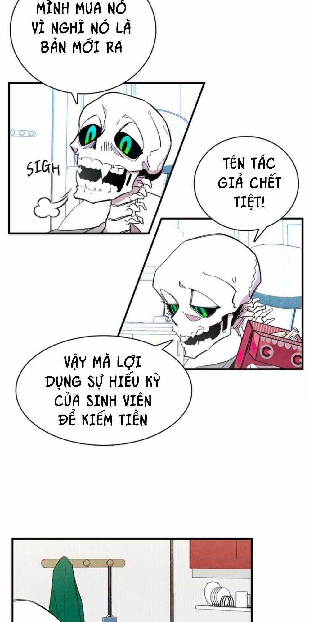 Skeleton Bất Đắt Dĩ Trở Thành Bố Của Bé Mèo Con Chapter 1 trang 47