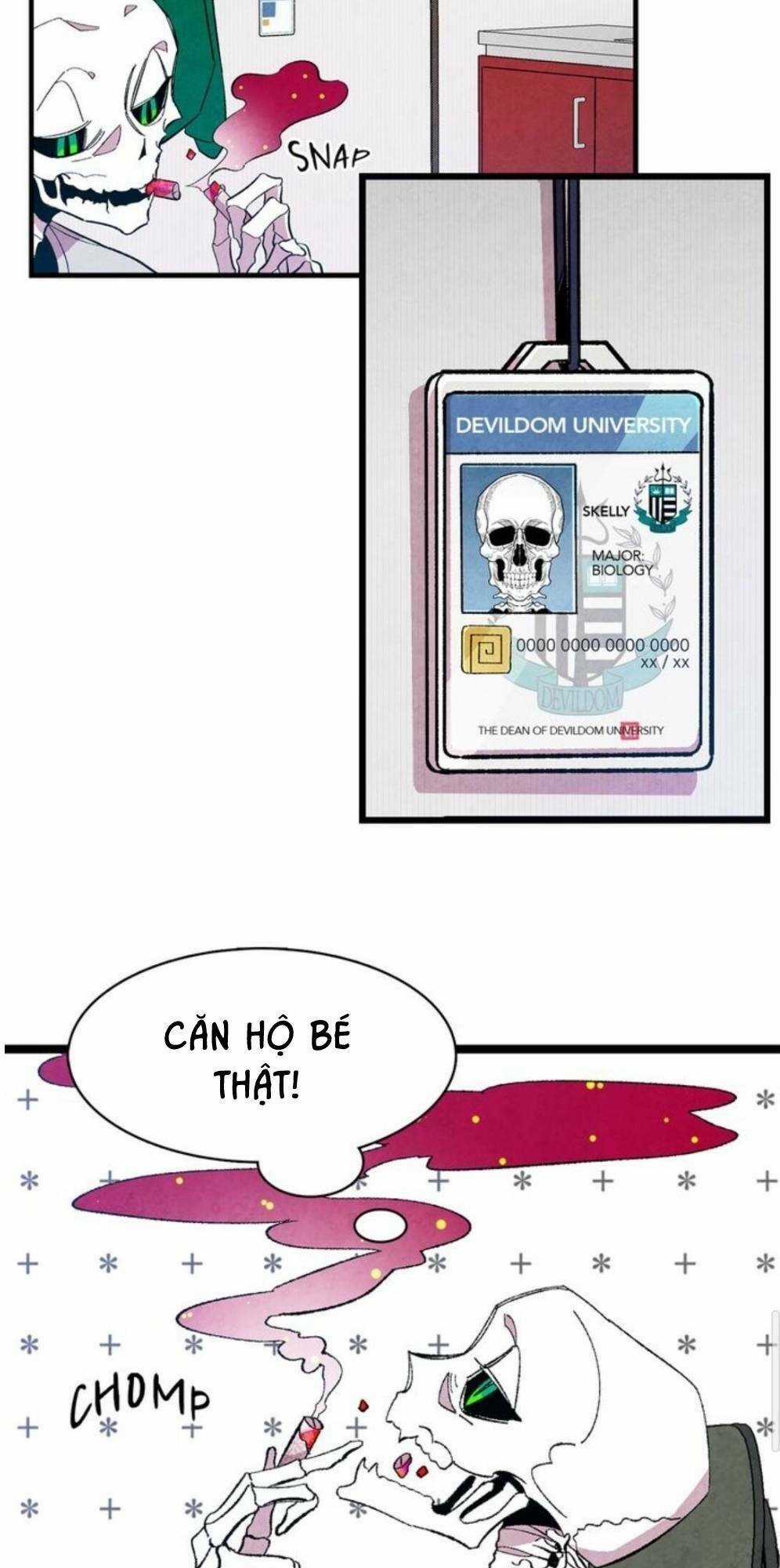 Skeleton Bất Đắt Dĩ Trở Thành Bố Của Bé Mèo Con Chapter 1 trang 48