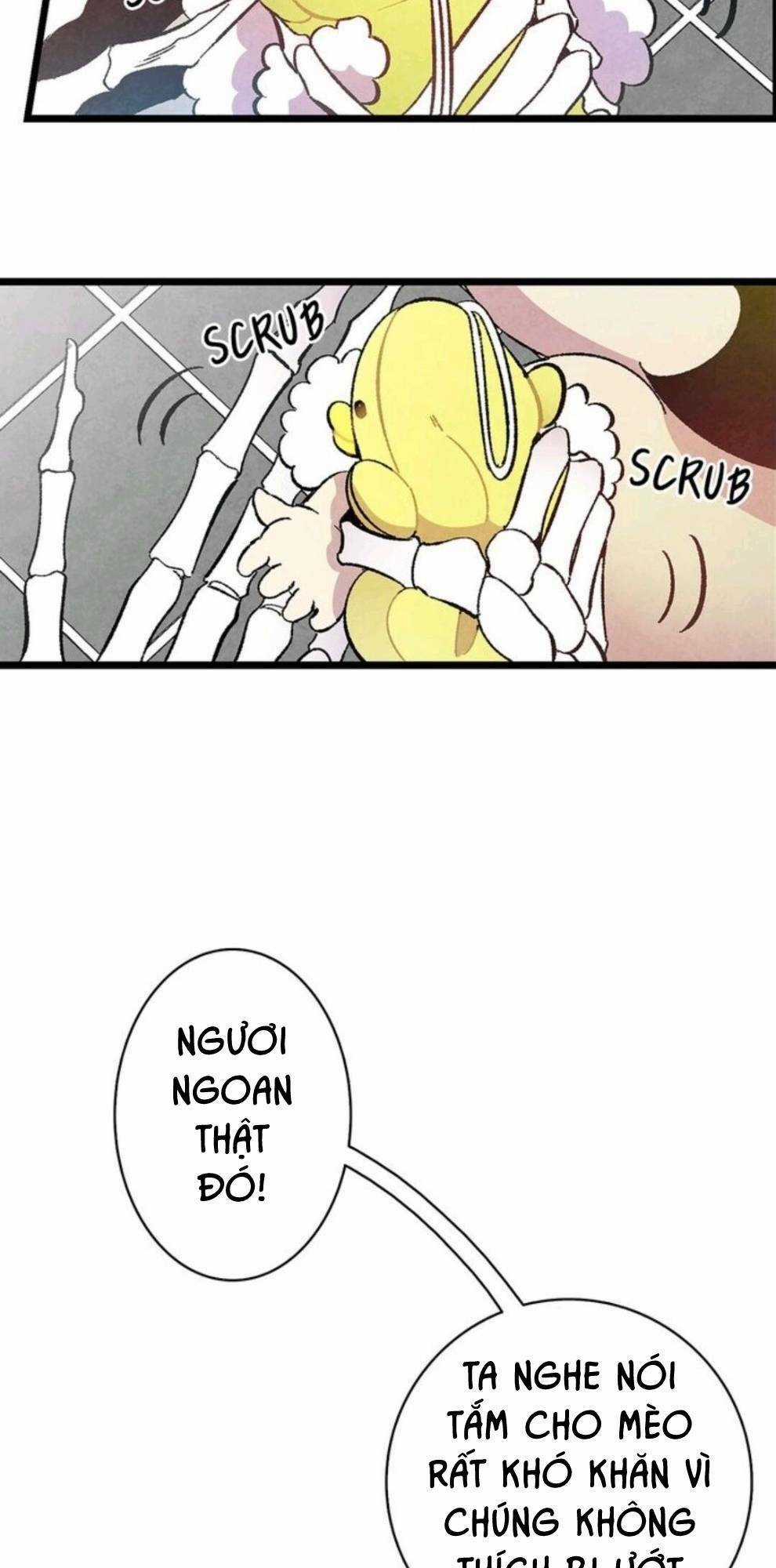 Skeleton Bất Đắt Dĩ Trở Thành Bố Của Bé Mèo Con Chapter 10 trang 11