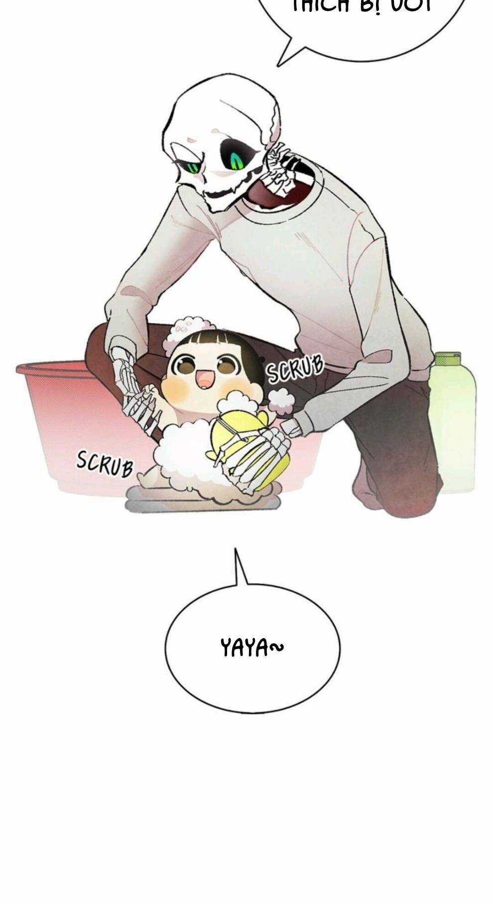 Skeleton Bất Đắt Dĩ Trở Thành Bố Của Bé Mèo Con Chapter 10 trang 12