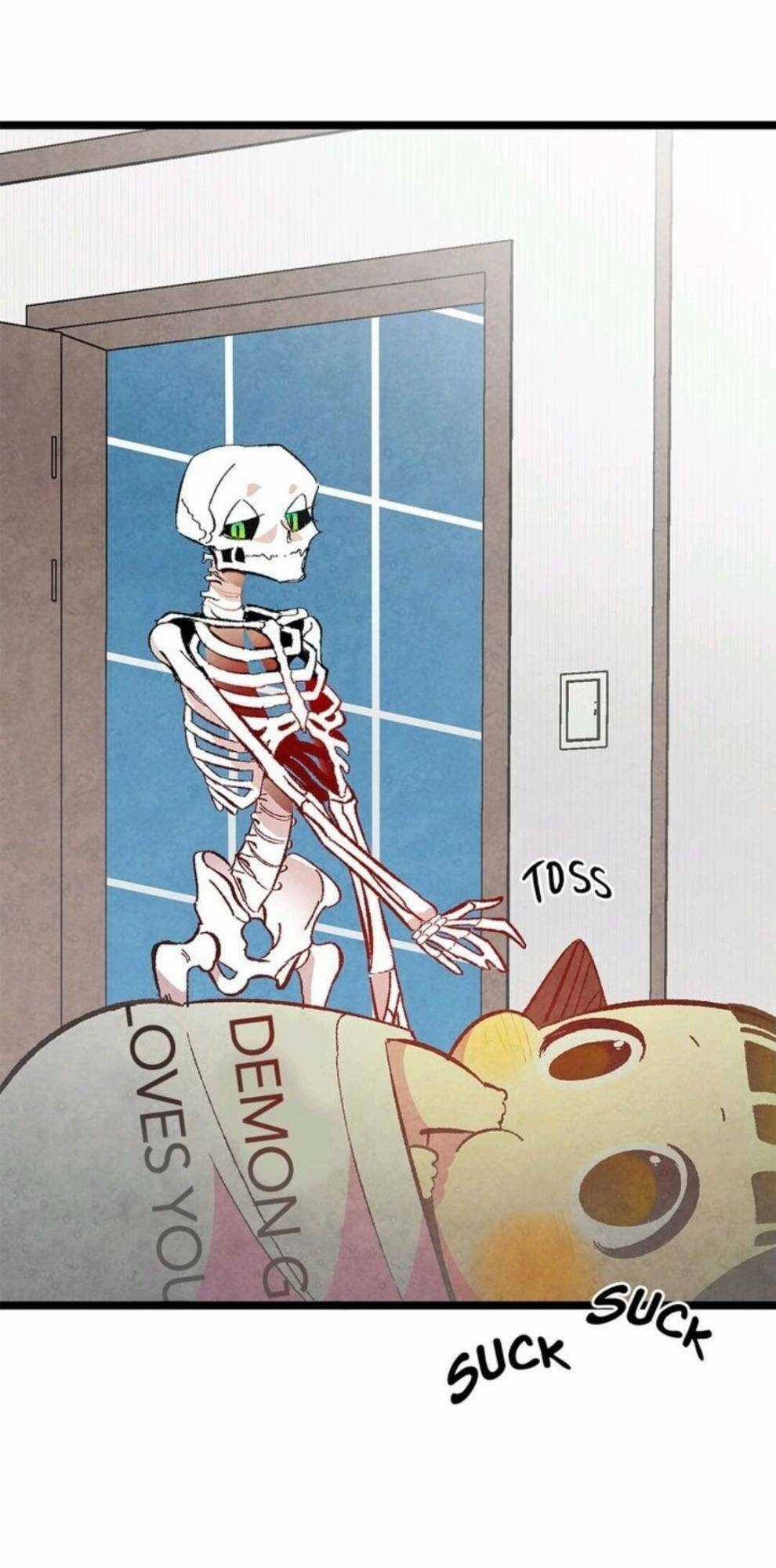 Skeleton Bất Đắt Dĩ Trở Thành Bố Của Bé Mèo Con Chapter 10 trang 27