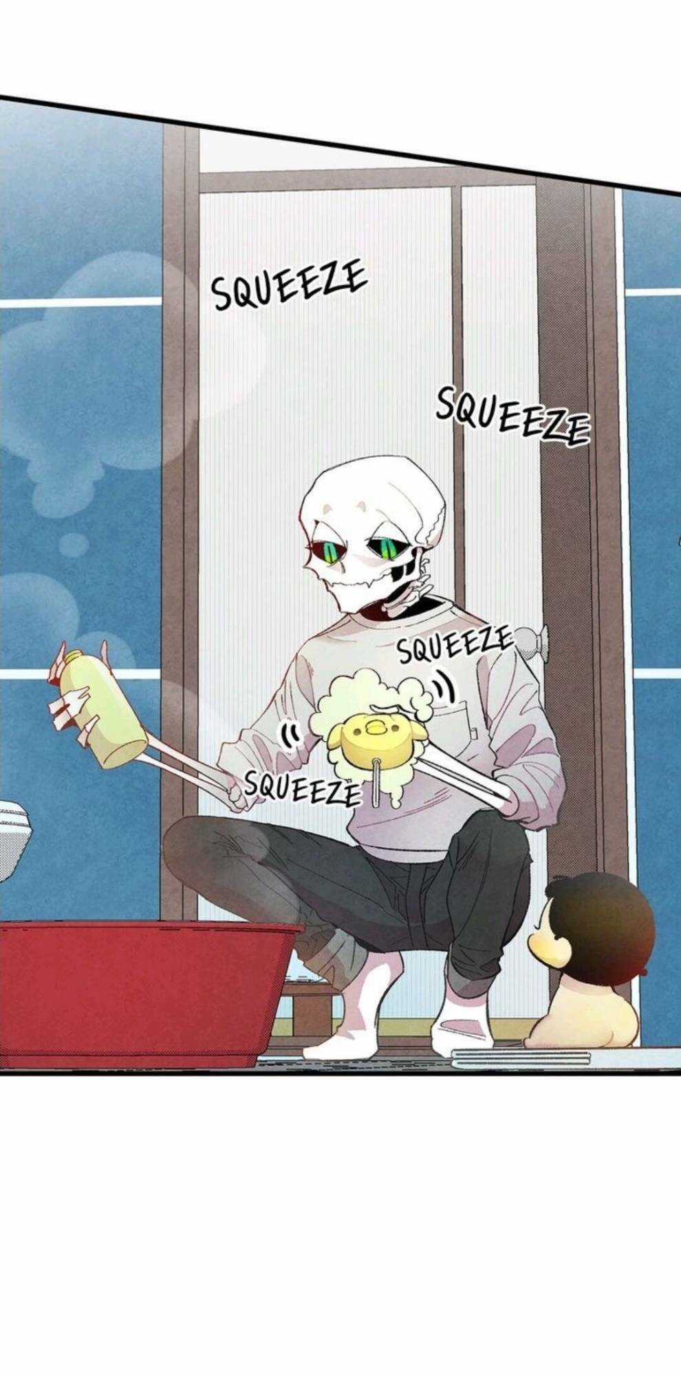 Skeleton Bất Đắt Dĩ Trở Thành Bố Của Bé Mèo Con Chapter 10 trang 4