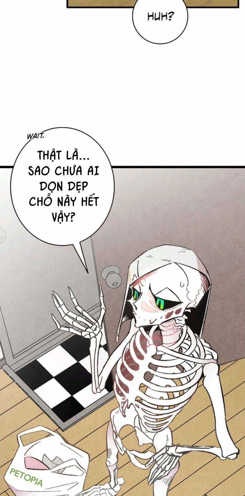 Skeleton Bất Đắt Dĩ Trở Thành Bố Của Bé Mèo Con Chapter 10 trang 41