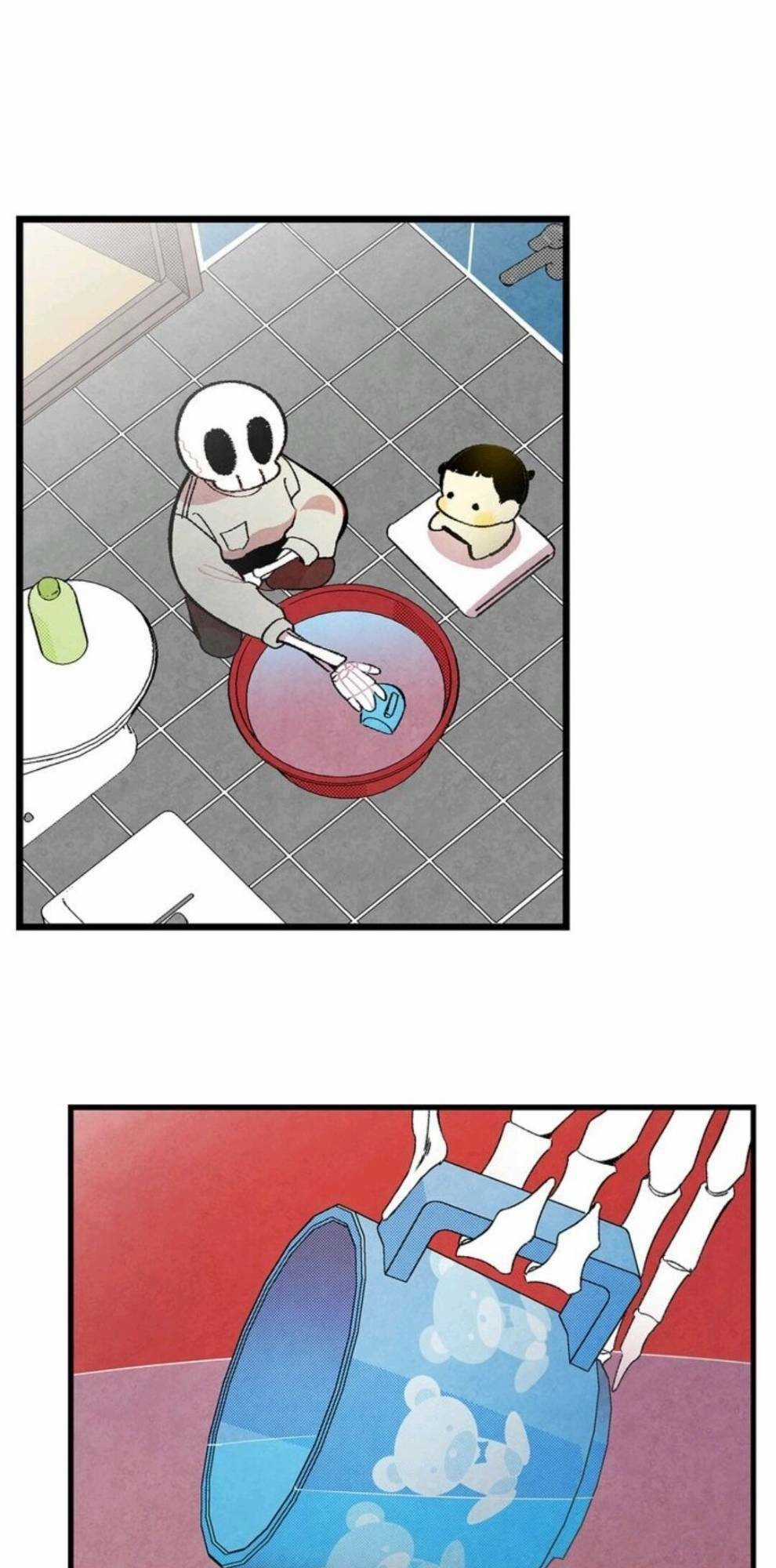 Skeleton Bất Đắt Dĩ Trở Thành Bố Của Bé Mèo Con Chapter 10 trang 5