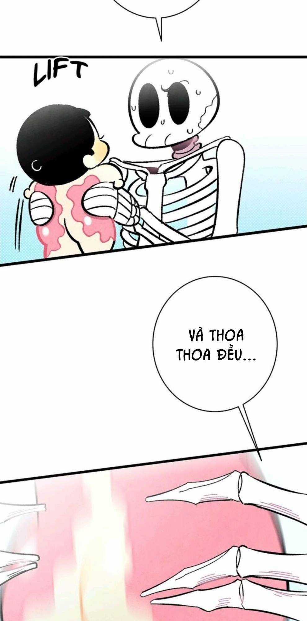 Skeleton Bất Đắt Dĩ Trở Thành Bố Của Bé Mèo Con Chapter 10 trang 52