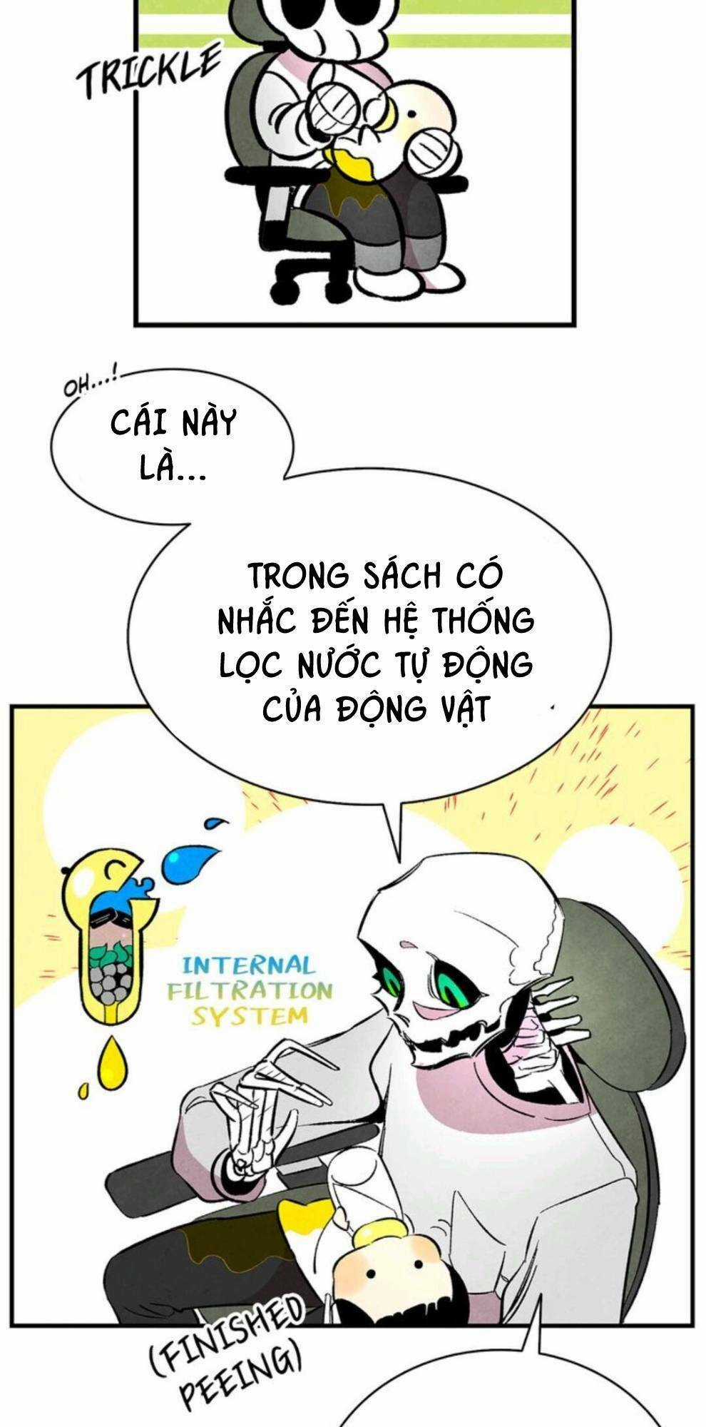 Skeleton Bất Đắt Dĩ Trở Thành Bố Của Bé Mèo Con Chapter 14 trang 43