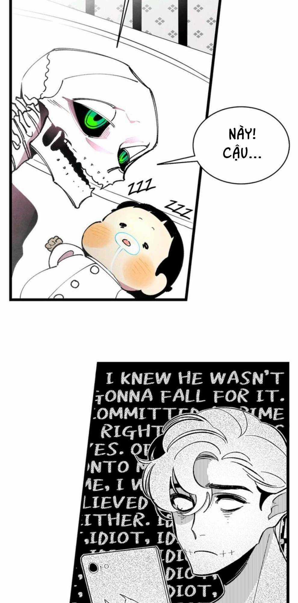 Skeleton Bất Đắt Dĩ Trở Thành Bố Của Bé Mèo Con Chapter 14 trang 9