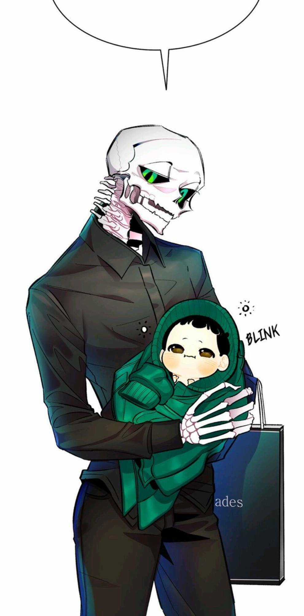 Skeleton Bất Đắt Dĩ Trở Thành Bố Của Bé Mèo Con Chapter 15 trang 30