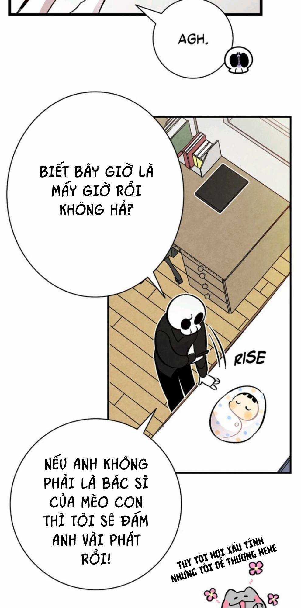 Skeleton Bất Đắt Dĩ Trở Thành Bố Của Bé Mèo Con Chapter 16 trang 37