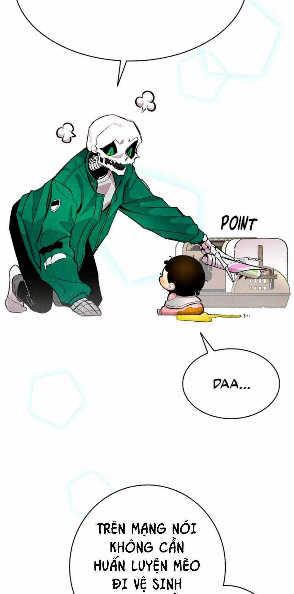 Skeleton Bất Đắt Dĩ Trở Thành Bố Của Bé Mèo Con Chapter 17 trang 7