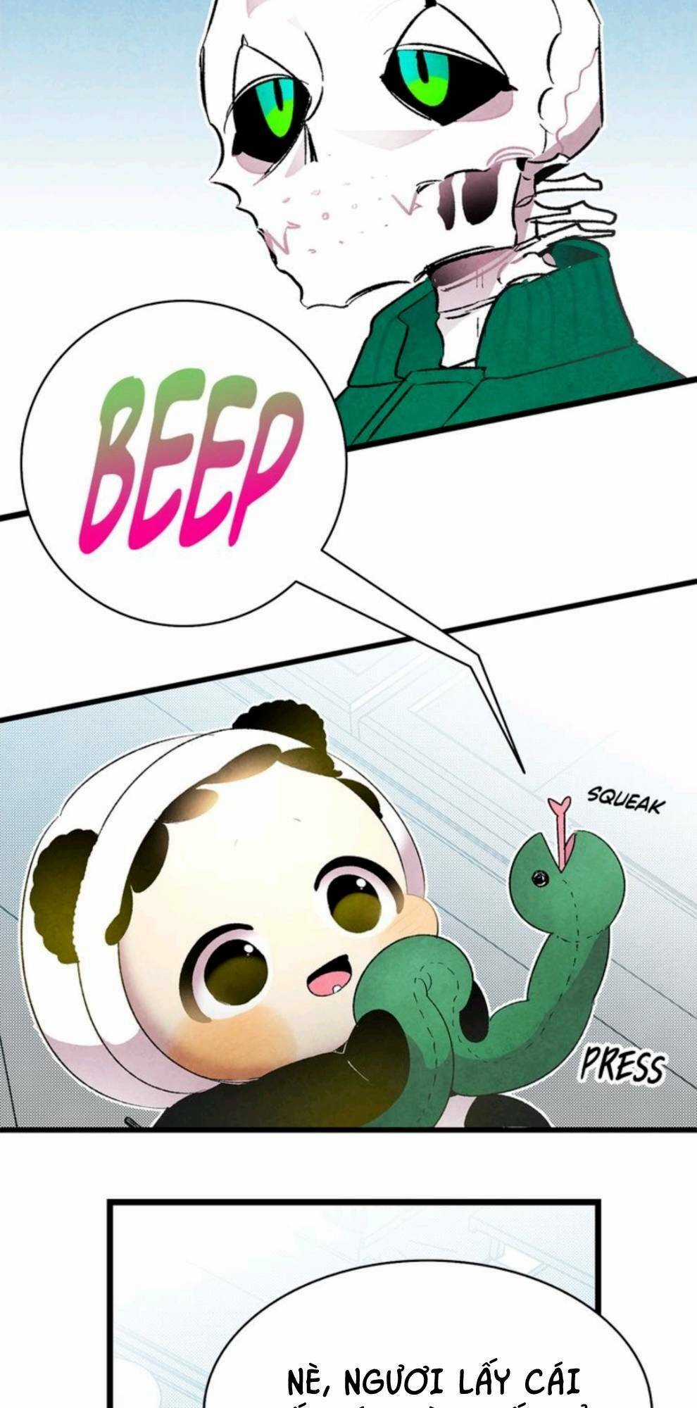 Skeleton Bất Đắt Dĩ Trở Thành Bố Của Bé Mèo Con Chapter 18 trang 36