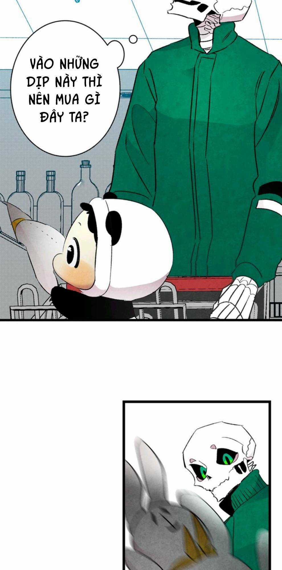 Skeleton Bất Đắt Dĩ Trở Thành Bố Của Bé Mèo Con Chapter 18 trang 41