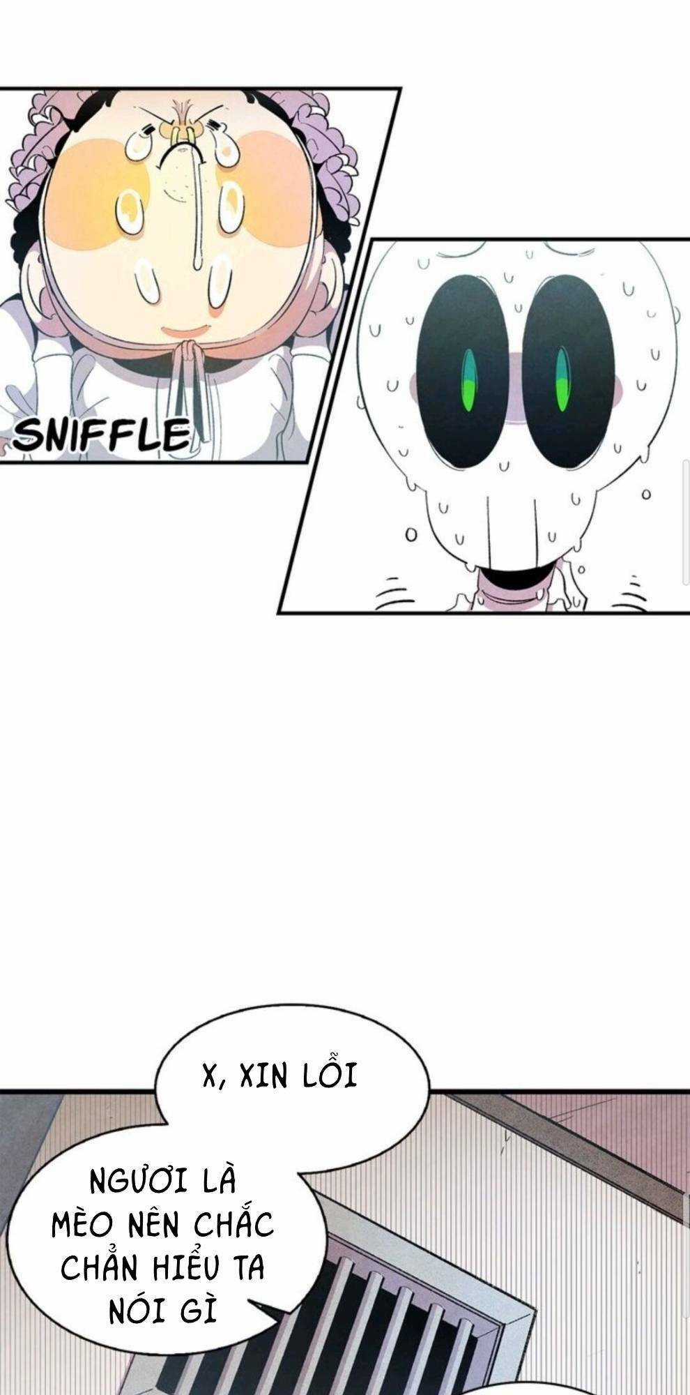 Skeleton Bất Đắt Dĩ Trở Thành Bố Của Bé Mèo Con Chapter 2 trang 35