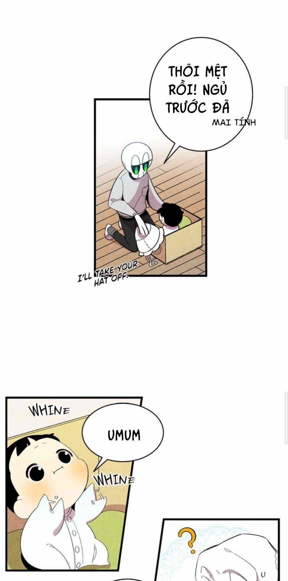 Skeleton Bất Đắt Dĩ Trở Thành Bố Của Bé Mèo Con Chapter 3 trang 22