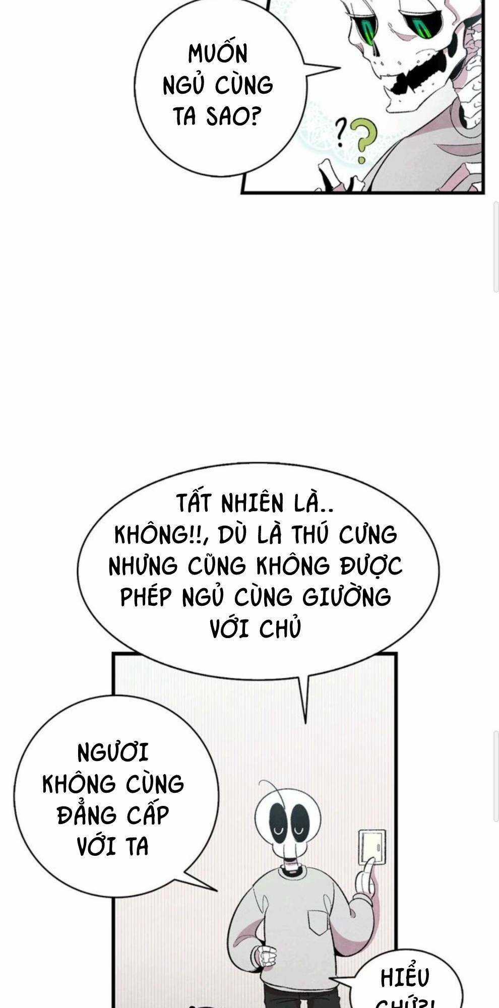 Skeleton Bất Đắt Dĩ Trở Thành Bố Của Bé Mèo Con Chapter 3 trang 23