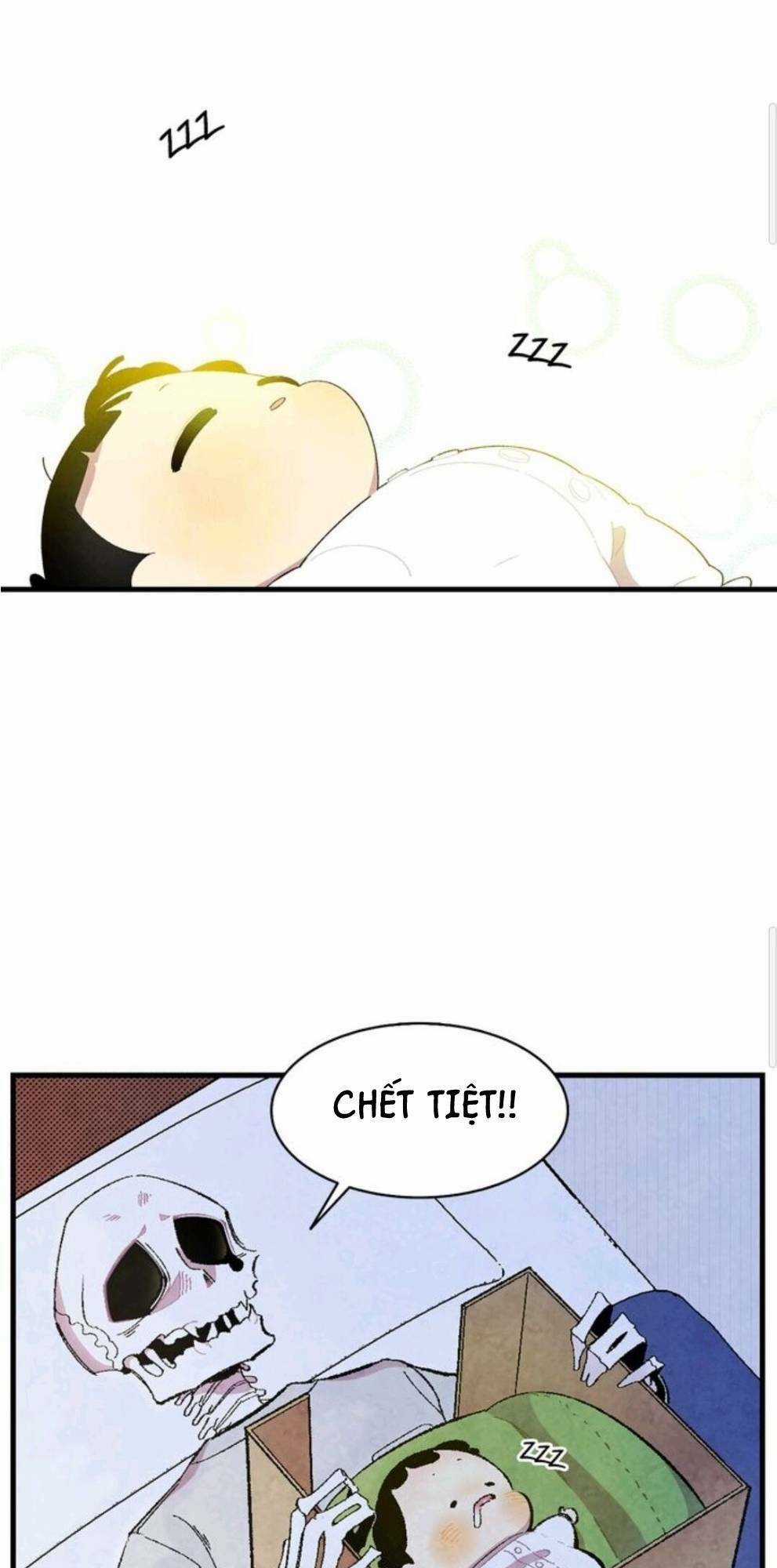 Skeleton Bất Đắt Dĩ Trở Thành Bố Của Bé Mèo Con Chapter 3 trang 49