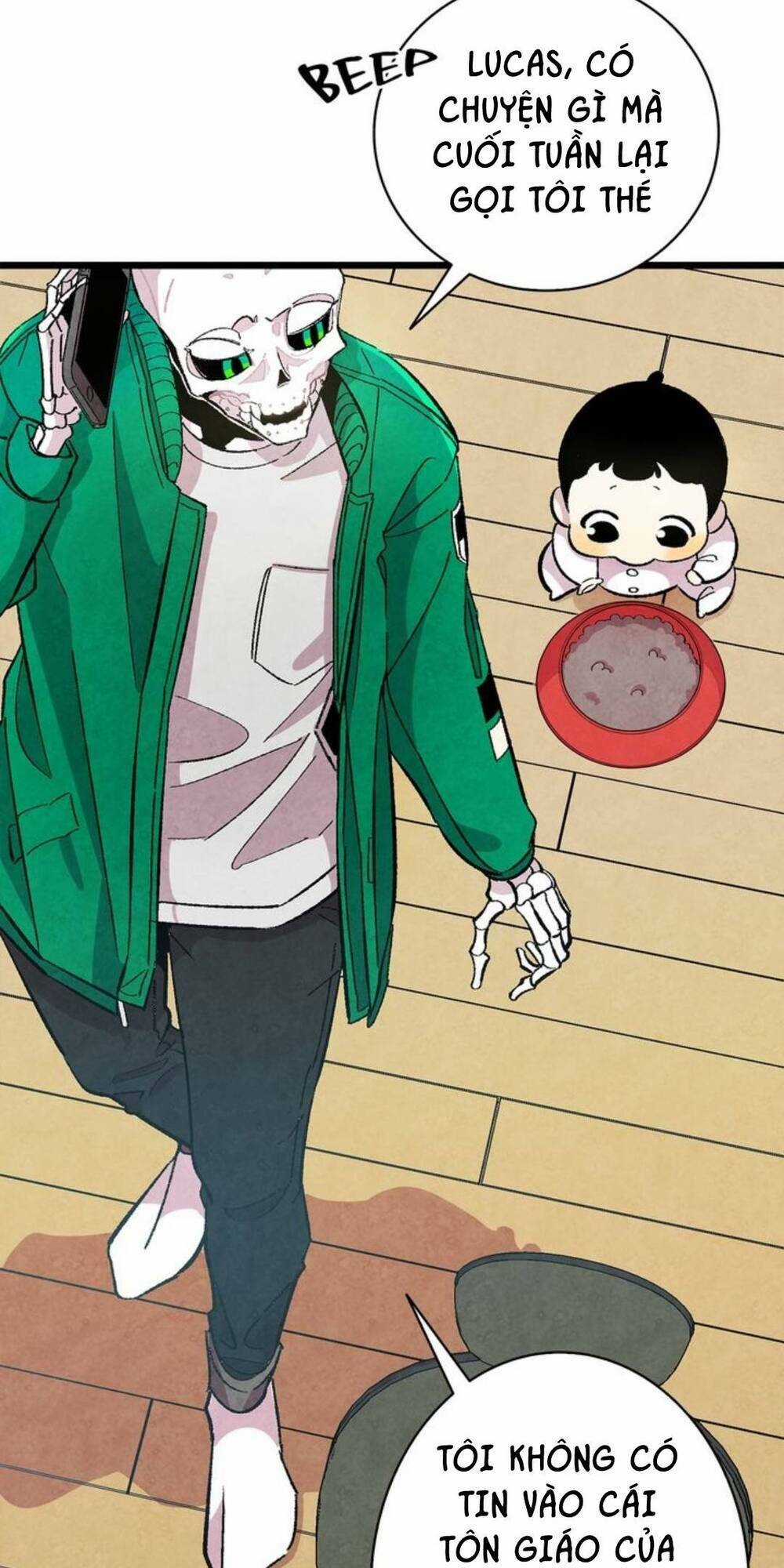 Skeleton Bất Đắt Dĩ Trở Thành Bố Của Bé Mèo Con Chapter 4 trang 24