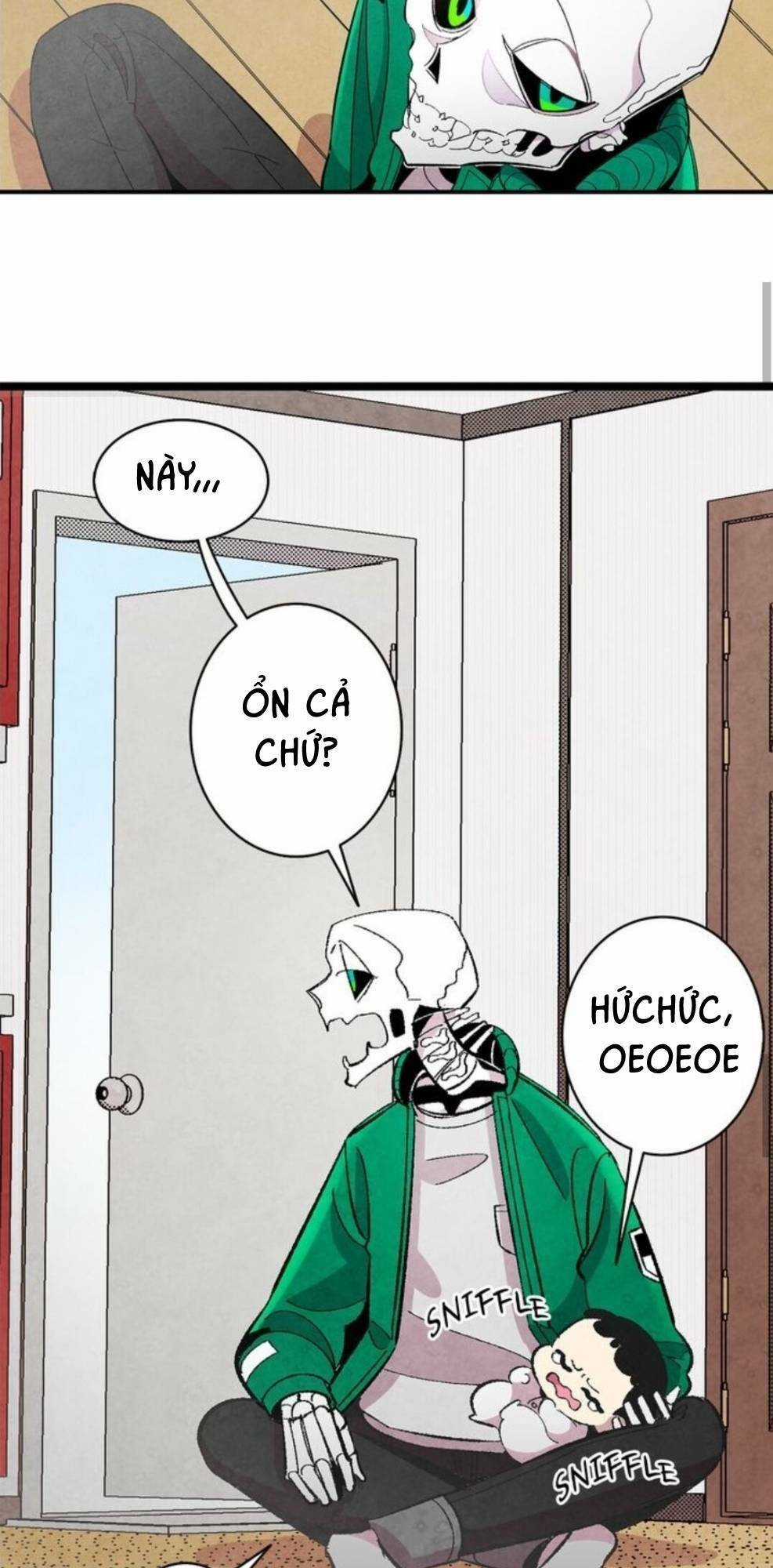 Skeleton Bất Đắt Dĩ Trở Thành Bố Của Bé Mèo Con Chapter 5 trang 22