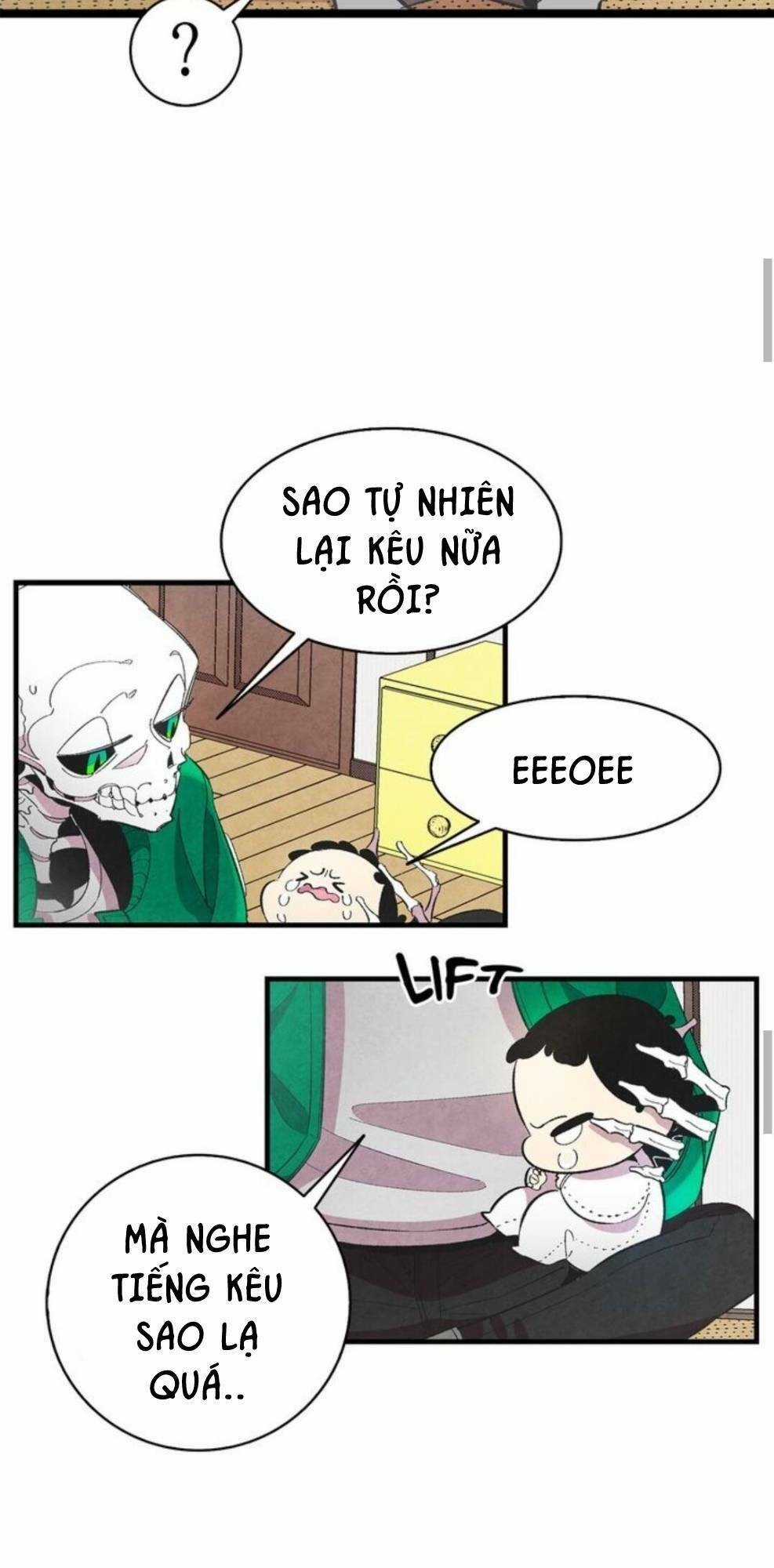 Skeleton Bất Đắt Dĩ Trở Thành Bố Của Bé Mèo Con Chapter 5 trang 23