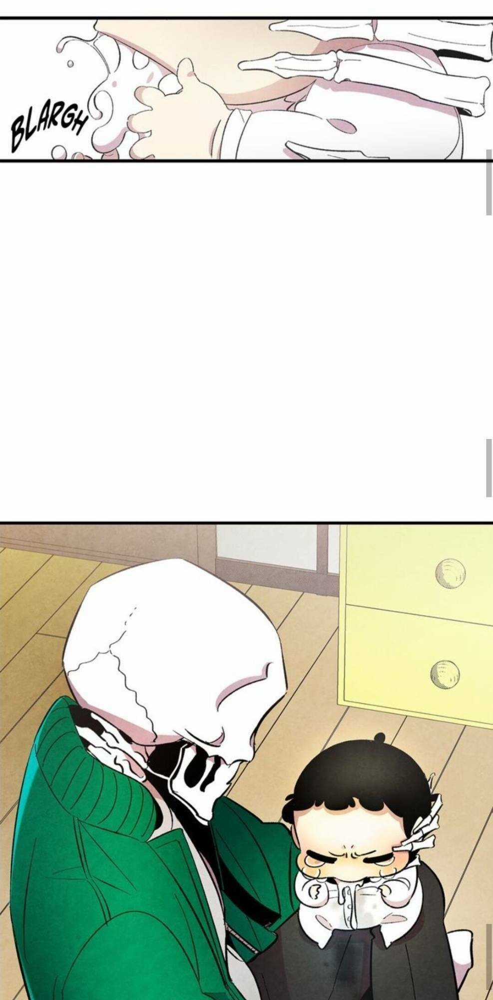 Skeleton Bất Đắt Dĩ Trở Thành Bố Của Bé Mèo Con Chapter 5 trang 24