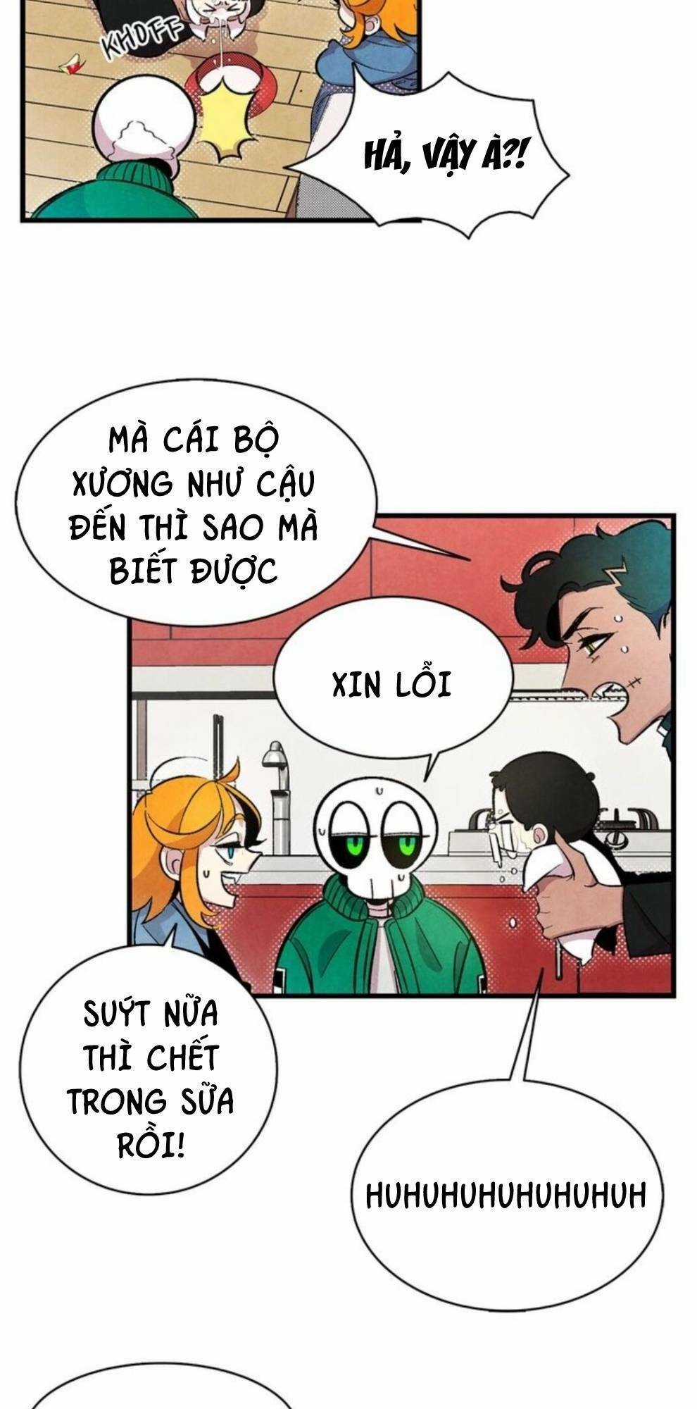 Skeleton Bất Đắt Dĩ Trở Thành Bố Của Bé Mèo Con Chapter 5 trang 4