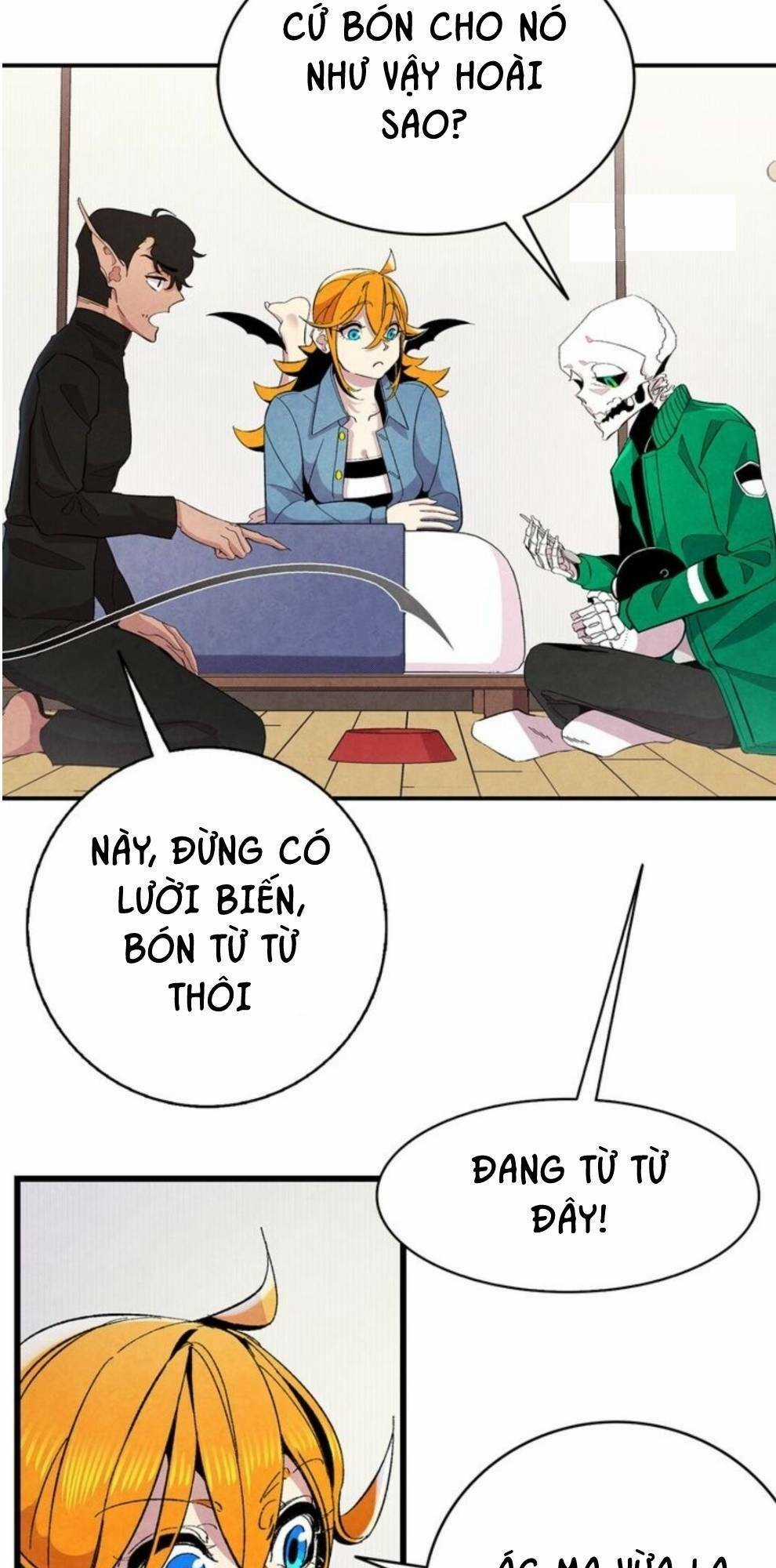 Skeleton Bất Đắt Dĩ Trở Thành Bố Của Bé Mèo Con Chapter 5 trang 7