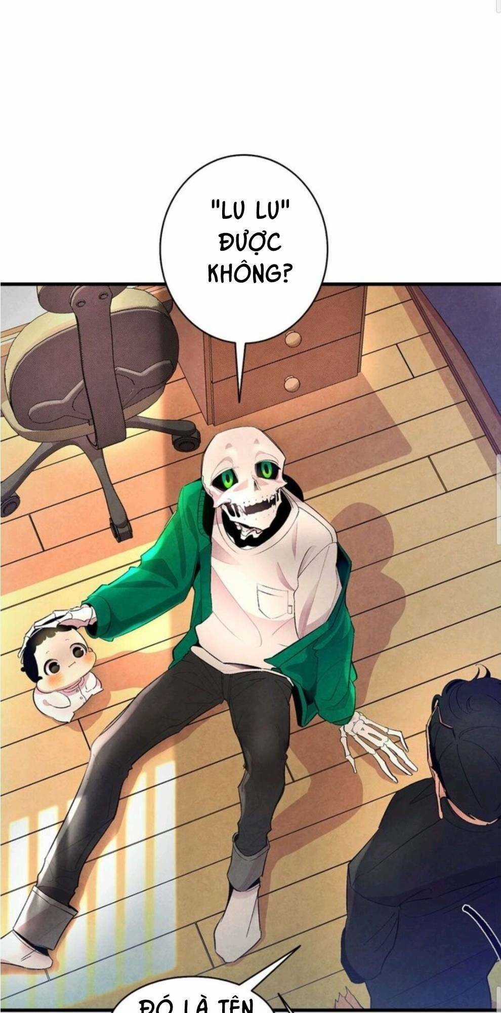 Skeleton Bất Đắt Dĩ Trở Thành Bố Của Bé Mèo Con Chapter 6 trang 19