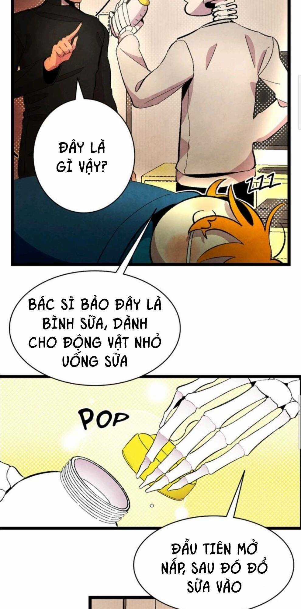 Skeleton Bất Đắt Dĩ Trở Thành Bố Của Bé Mèo Con Chapter 6 trang 23