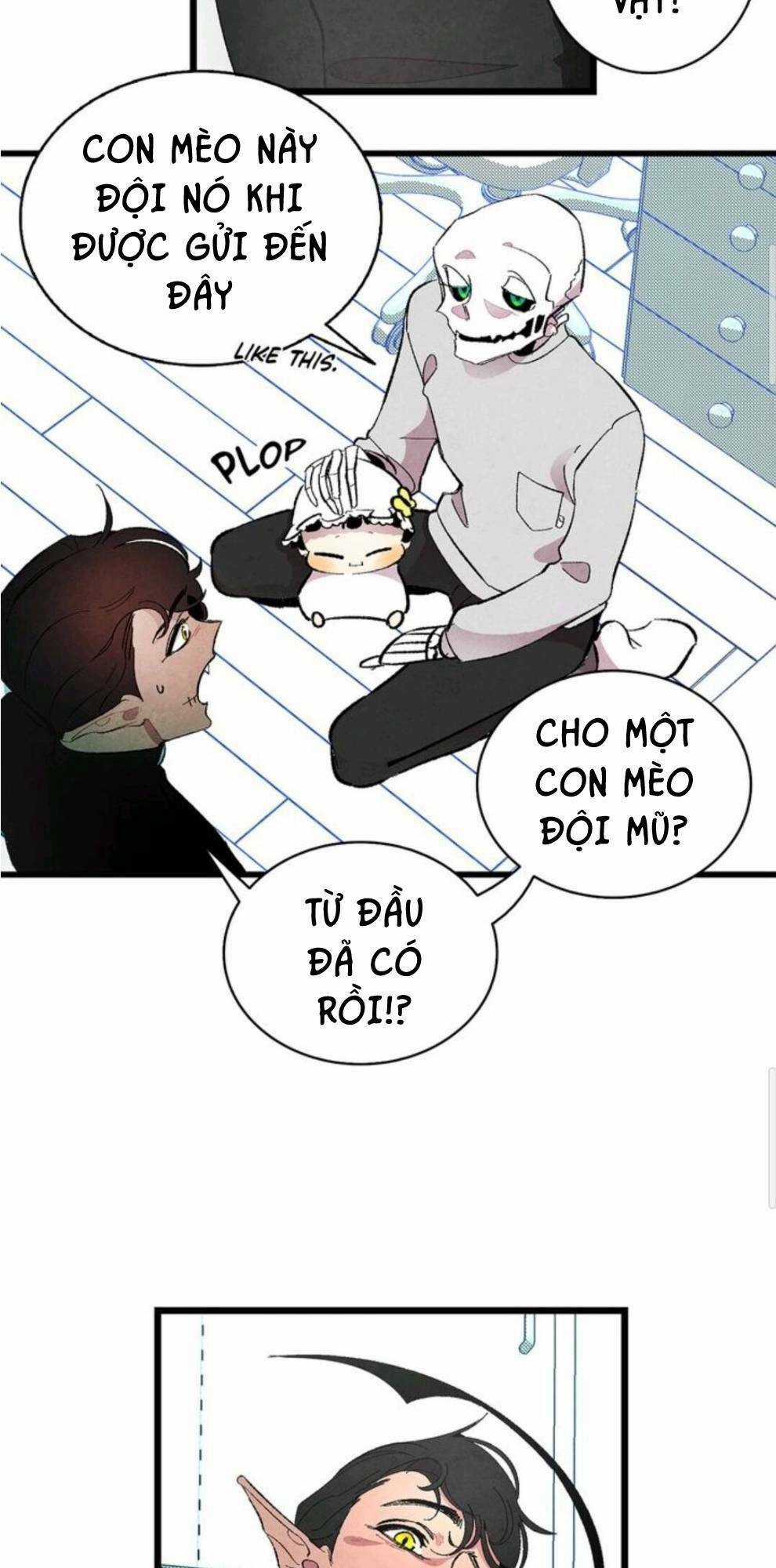 Skeleton Bất Đắt Dĩ Trở Thành Bố Của Bé Mèo Con Chapter 6 trang 29