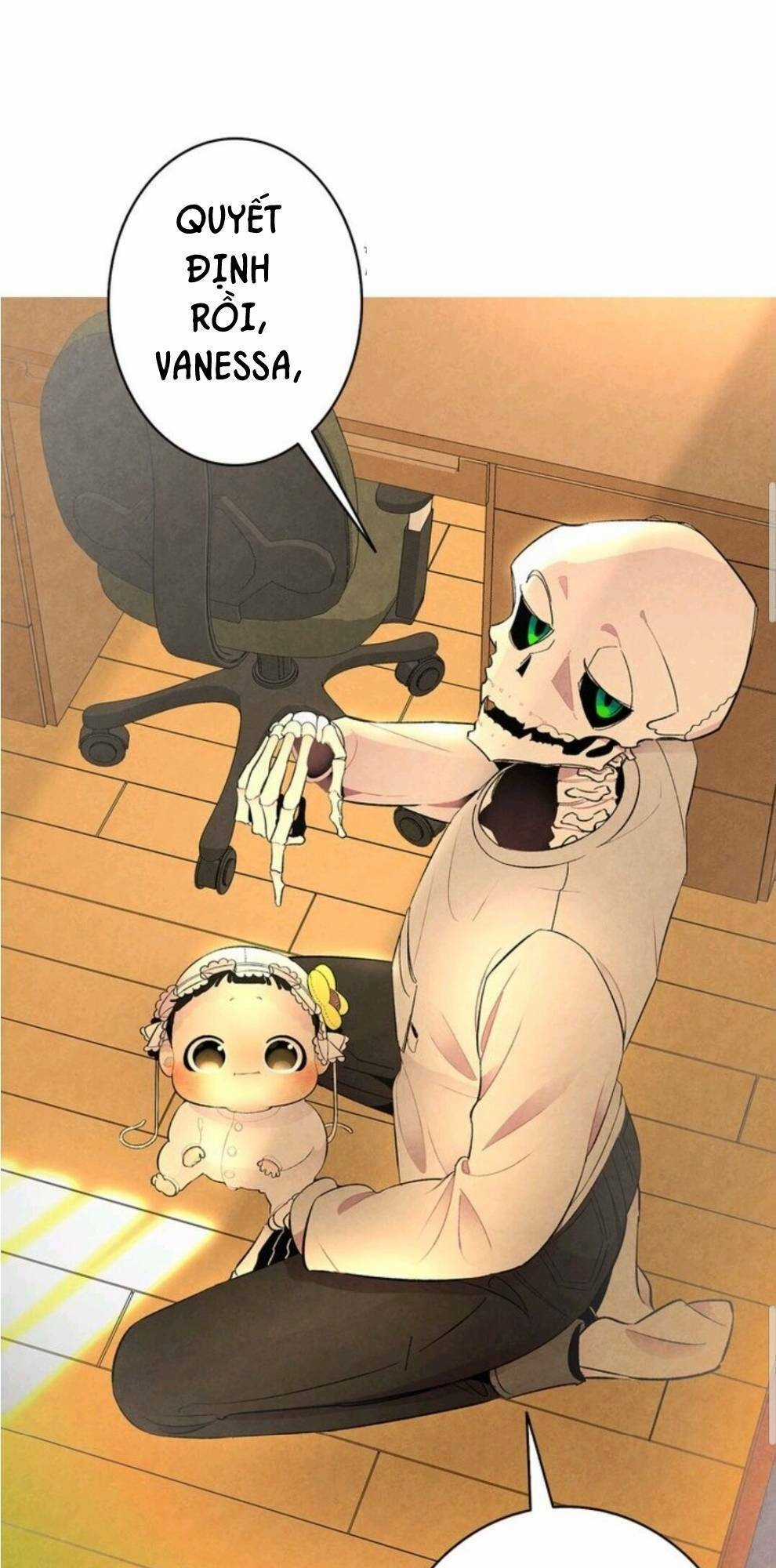 Skeleton Bất Đắt Dĩ Trở Thành Bố Của Bé Mèo Con Chapter 6 trang 32