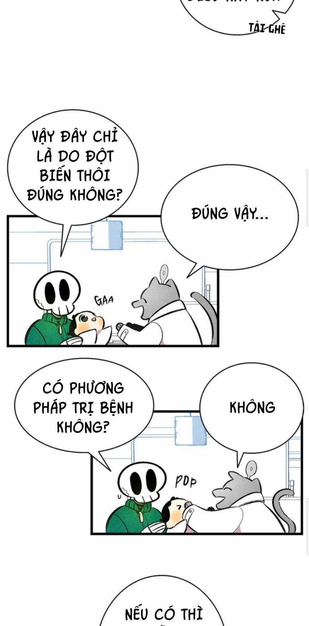 Skeleton Bất Đắt Dĩ Trở Thành Bố Của Bé Mèo Con Chapter 6 trang 6
