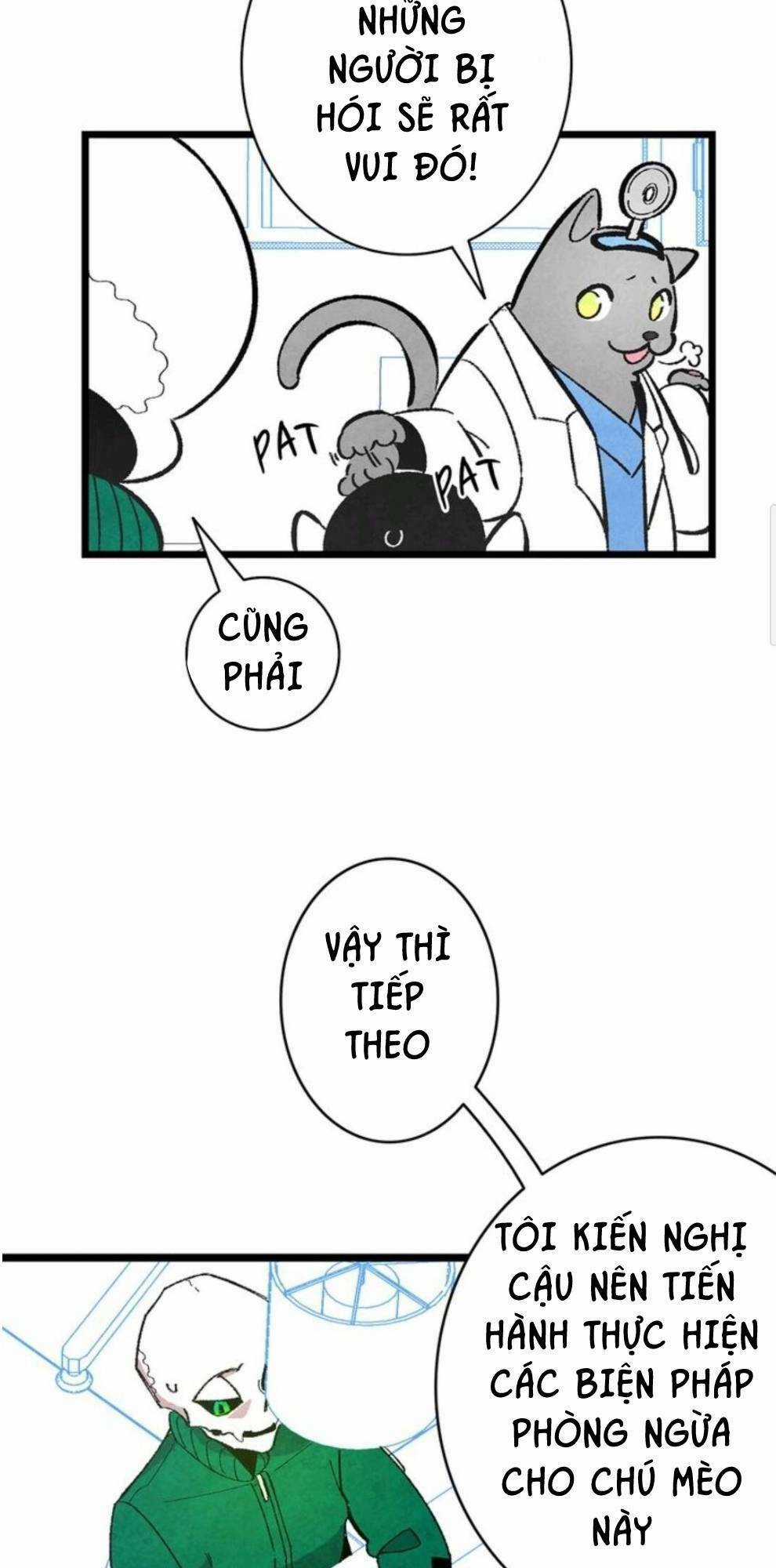 Skeleton Bất Đắt Dĩ Trở Thành Bố Của Bé Mèo Con Chapter 6 trang 7