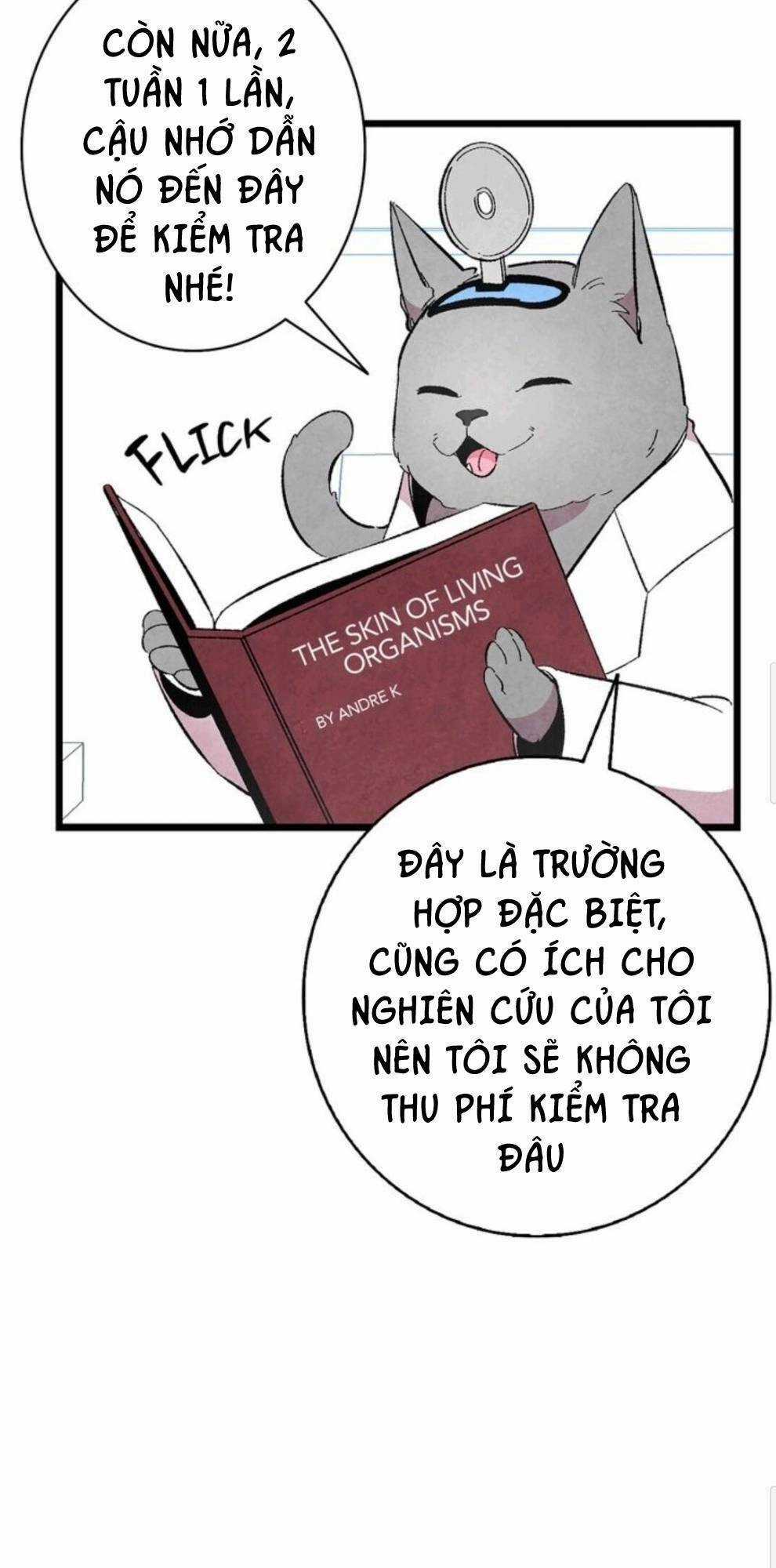 Skeleton Bất Đắt Dĩ Trở Thành Bố Của Bé Mèo Con Chapter 6 trang 9