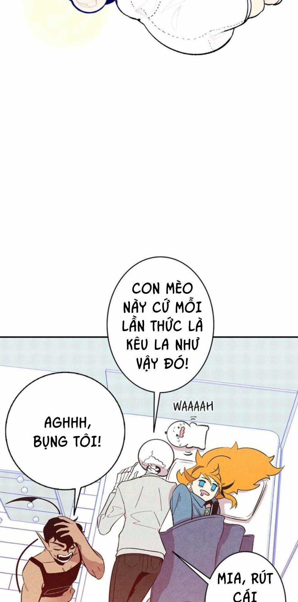 Skeleton Bất Đắt Dĩ Trở Thành Bố Của Bé Mèo Con Chapter 7 trang 14