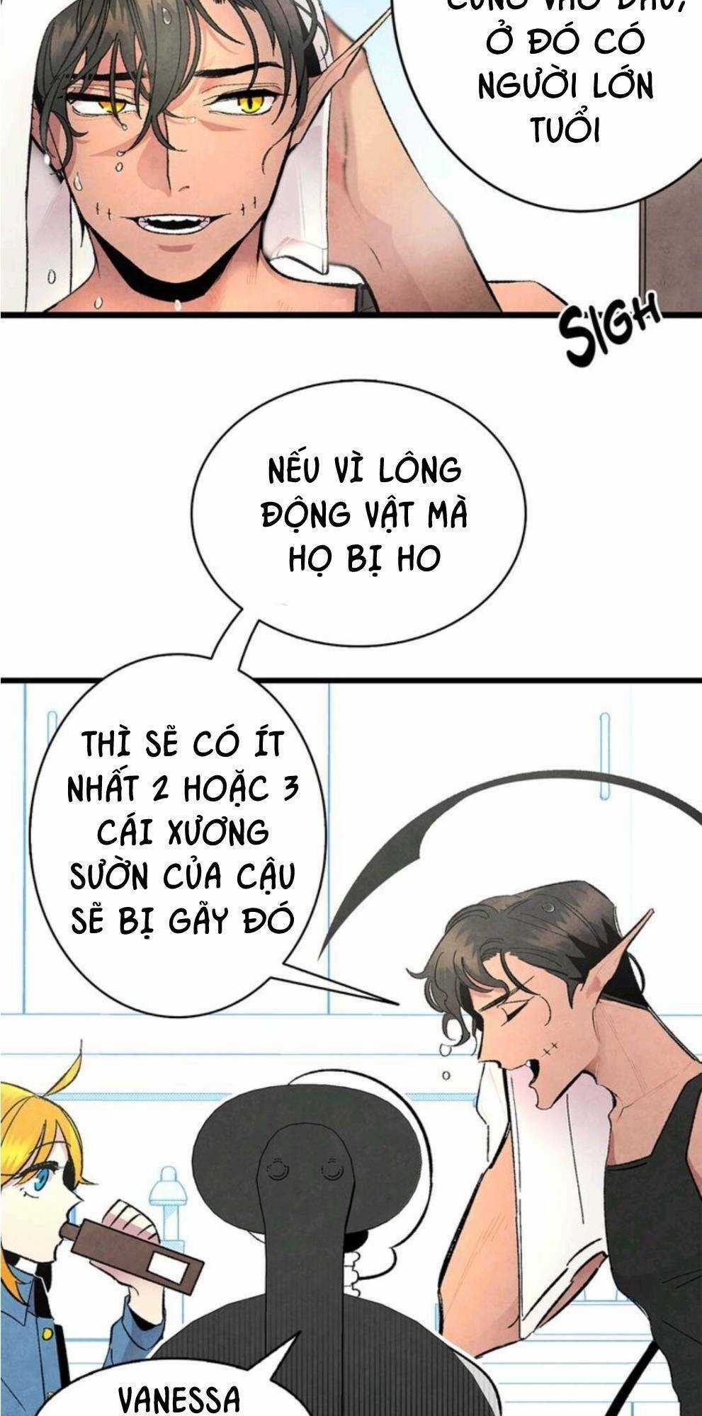 Skeleton Bất Đắt Dĩ Trở Thành Bố Của Bé Mèo Con Chapter 7 trang 21